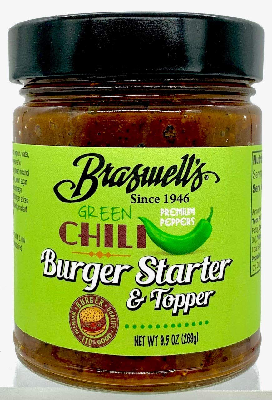 Braswell's Green Chili Burger Starter Grocery & Gourmet Food