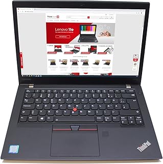 Lenovo ThinkPad T470s i7-6600U 2.6GHz 20GB RAM 512GB SSD 14 Inch FullHD IPS Touchscreen Webcam (Refurbished)