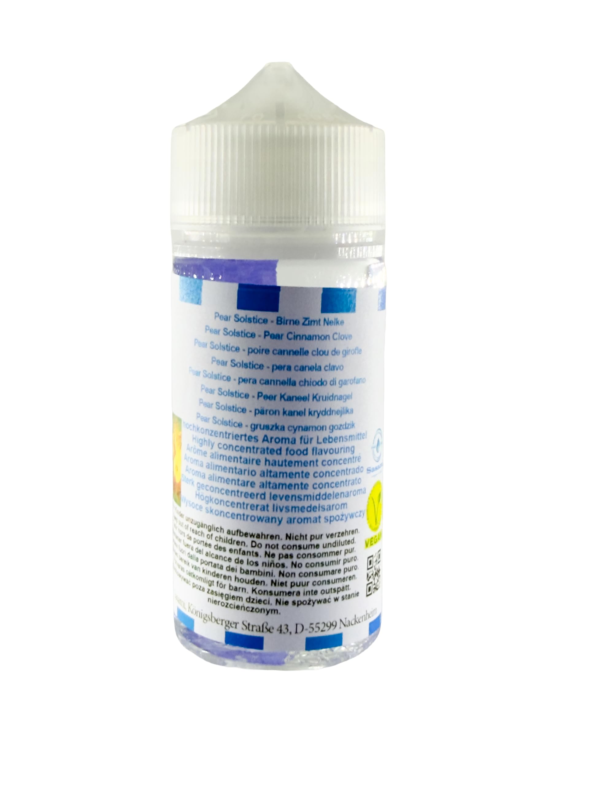 Pear Solstice - gruszka cynamon goździk Aromat Koncentrat - wegański - Sasami - 100ml