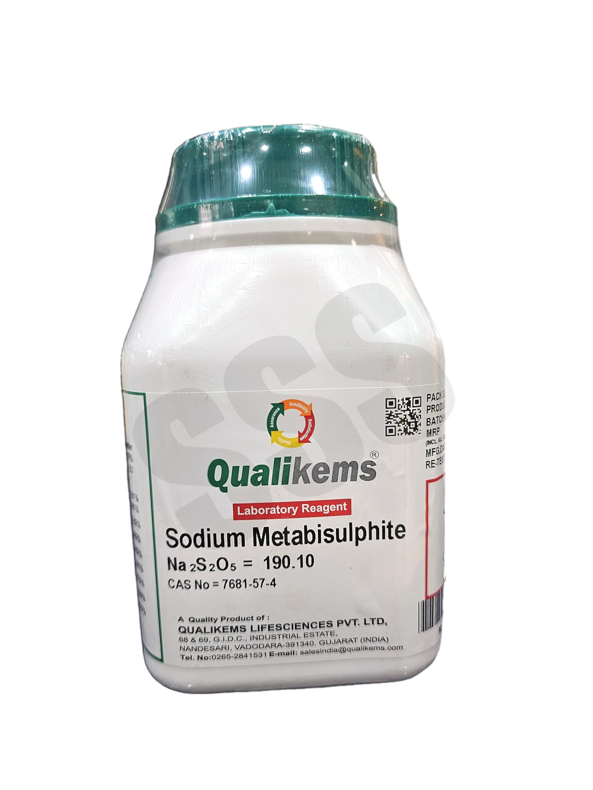 SODIUM METABISULPHITE LR 500GMS QUALIKEMS (B0CXMB99NR) Amazon Price History, Amazon Price Tracker