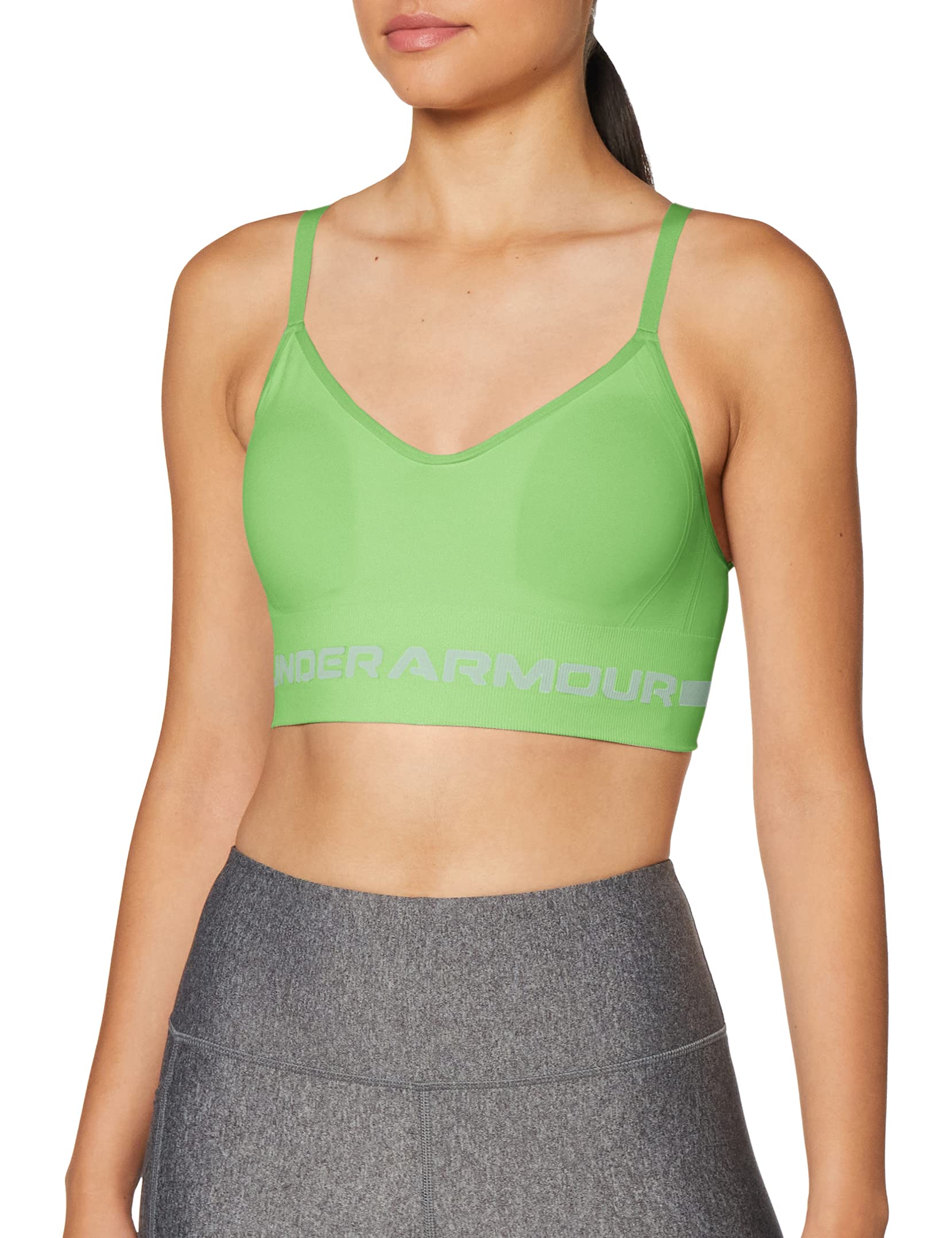 Under Armour Women's Seamless Low Long Bra