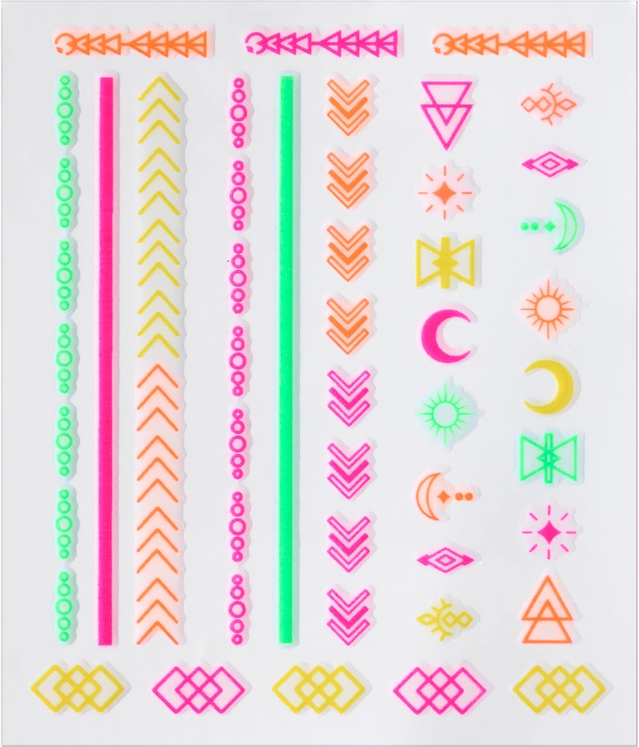 Nail art stickers Essence Neon Vibes