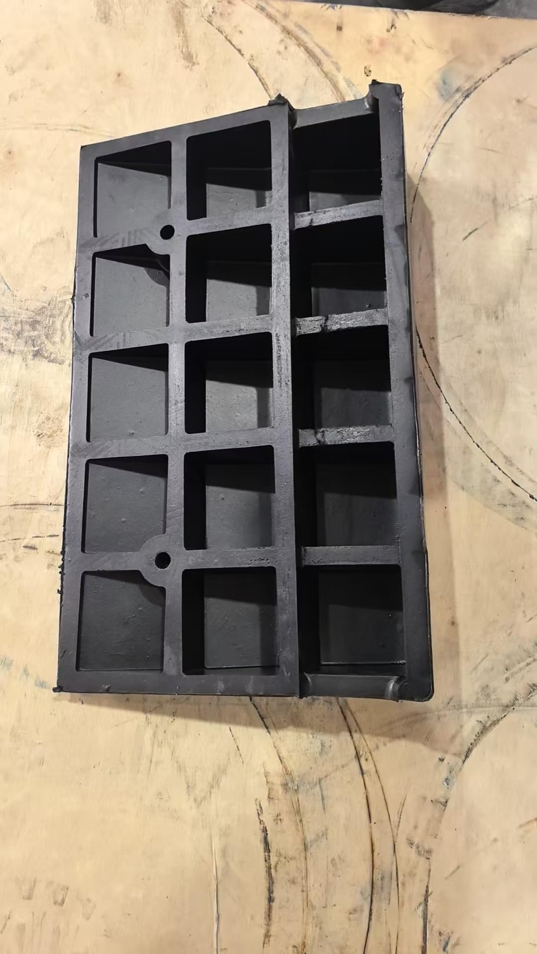 VEVOR Rampa per Soglia in Gomma 3 Pezzi Altezza 6,5cm Capacità Max. 15 Tonnellate per Veicoli, Rampa per Soglia Superficie Antiscivolo con Canale per Cavi, Rampa Soglia Antiscivolo per Salita Facile