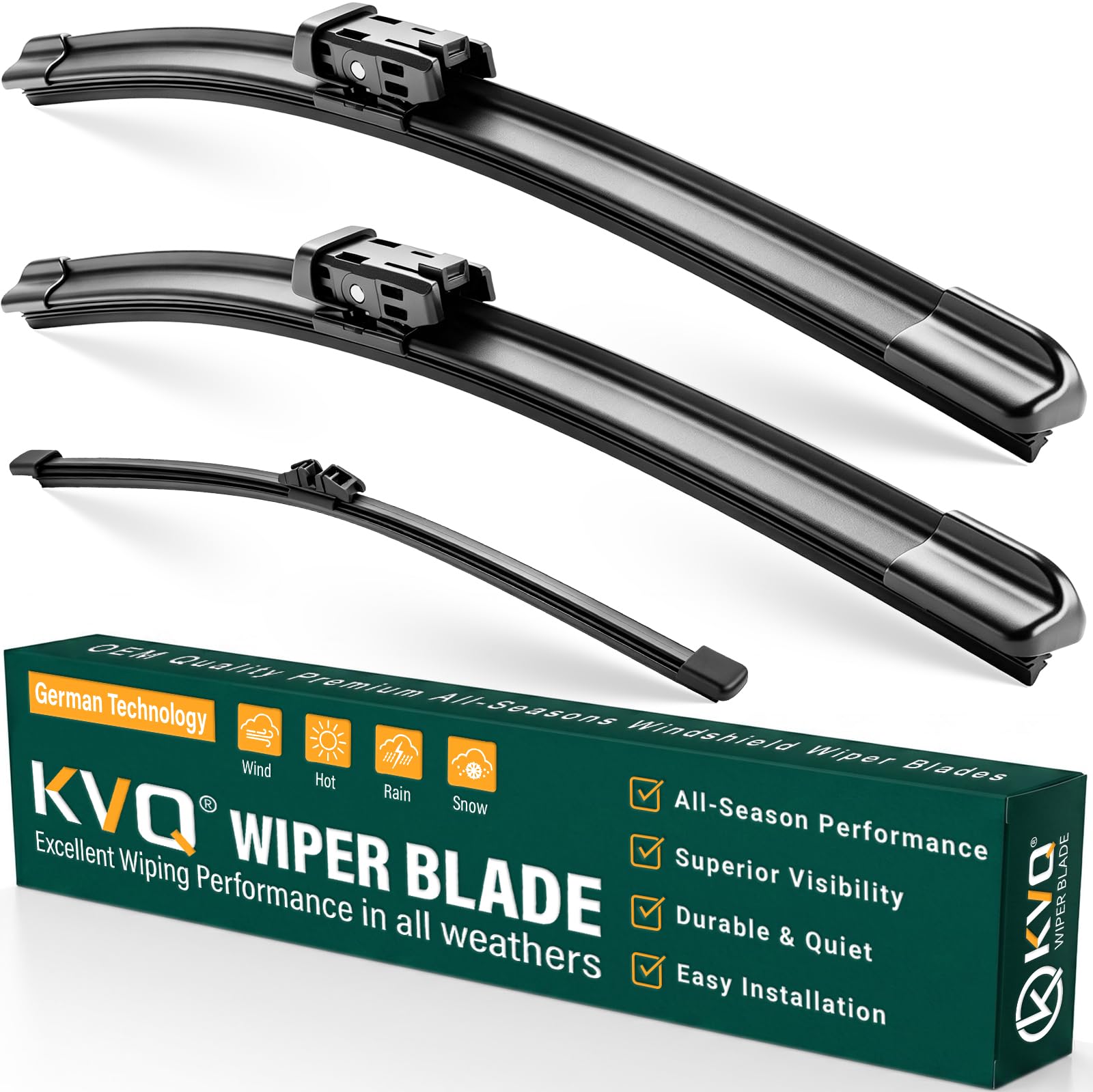 Windshield Wiper Blades Replacement for Volvo XC90 2016-2019 2020 2021 2022