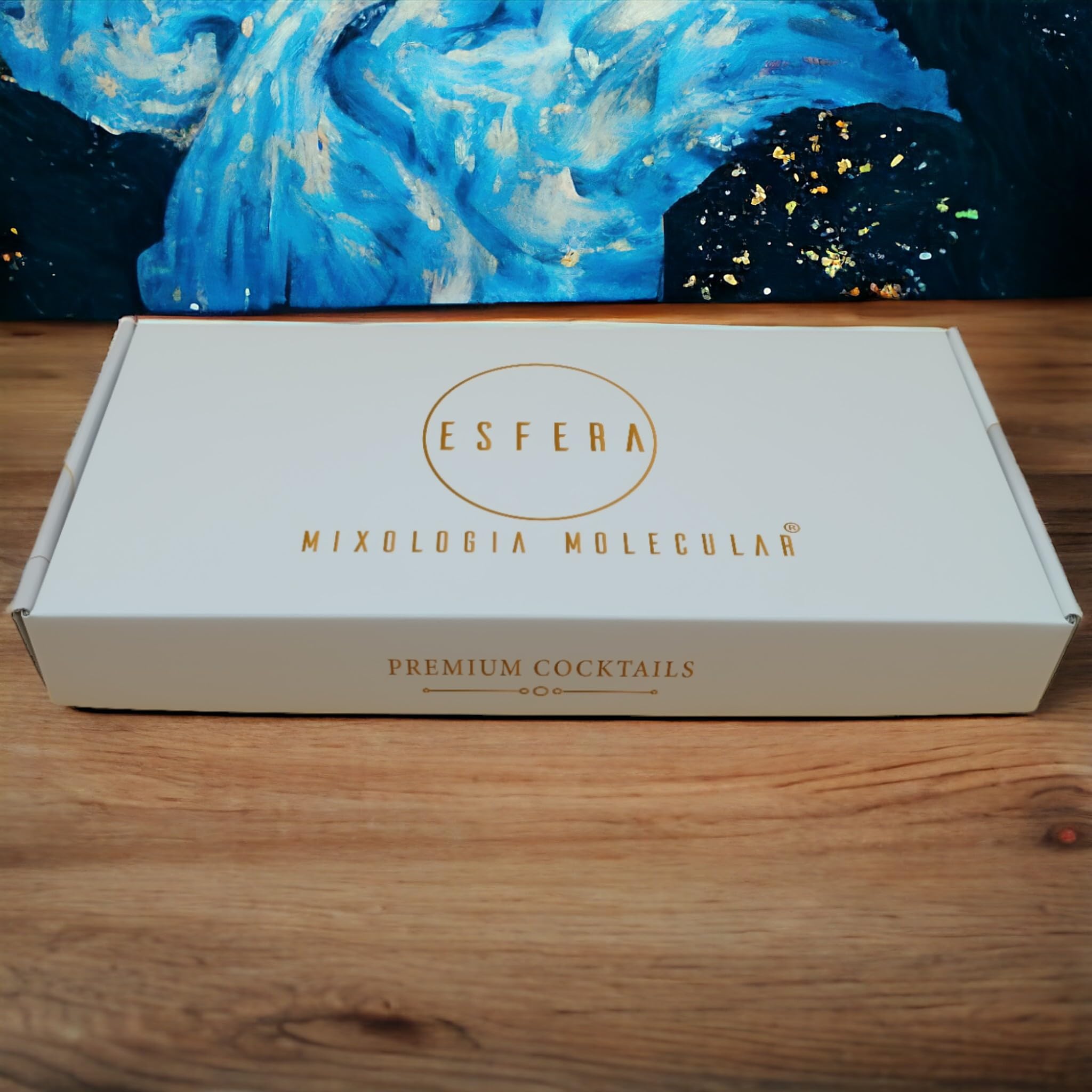 Esfera Mixología Molecular - Esferificaciones Kit con Alginato de Sodio - Cocteles Preparados - Kit 3 Sabores de Cocteleria - Kit Gin Tonic Regalo Original Gourmet - Tonica de Corte Molecular