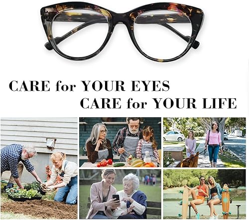 Miniatura 7 de yimeizhiguang Primer par de lentes de lectura con bisagra de resorte, más cómodos para los usuarios por primera vez, bloqueo de luz azul