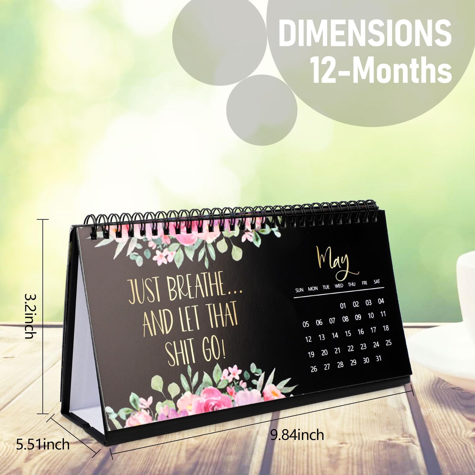 Snapklik.com : Fuck It Desk Calendar 2024, Funny Novelty Monthly Desktop  Calendar For Tired-Ass Women, Monthly Calendar Gag Gift For Women, Sweary  Calendar For Home Office Academic