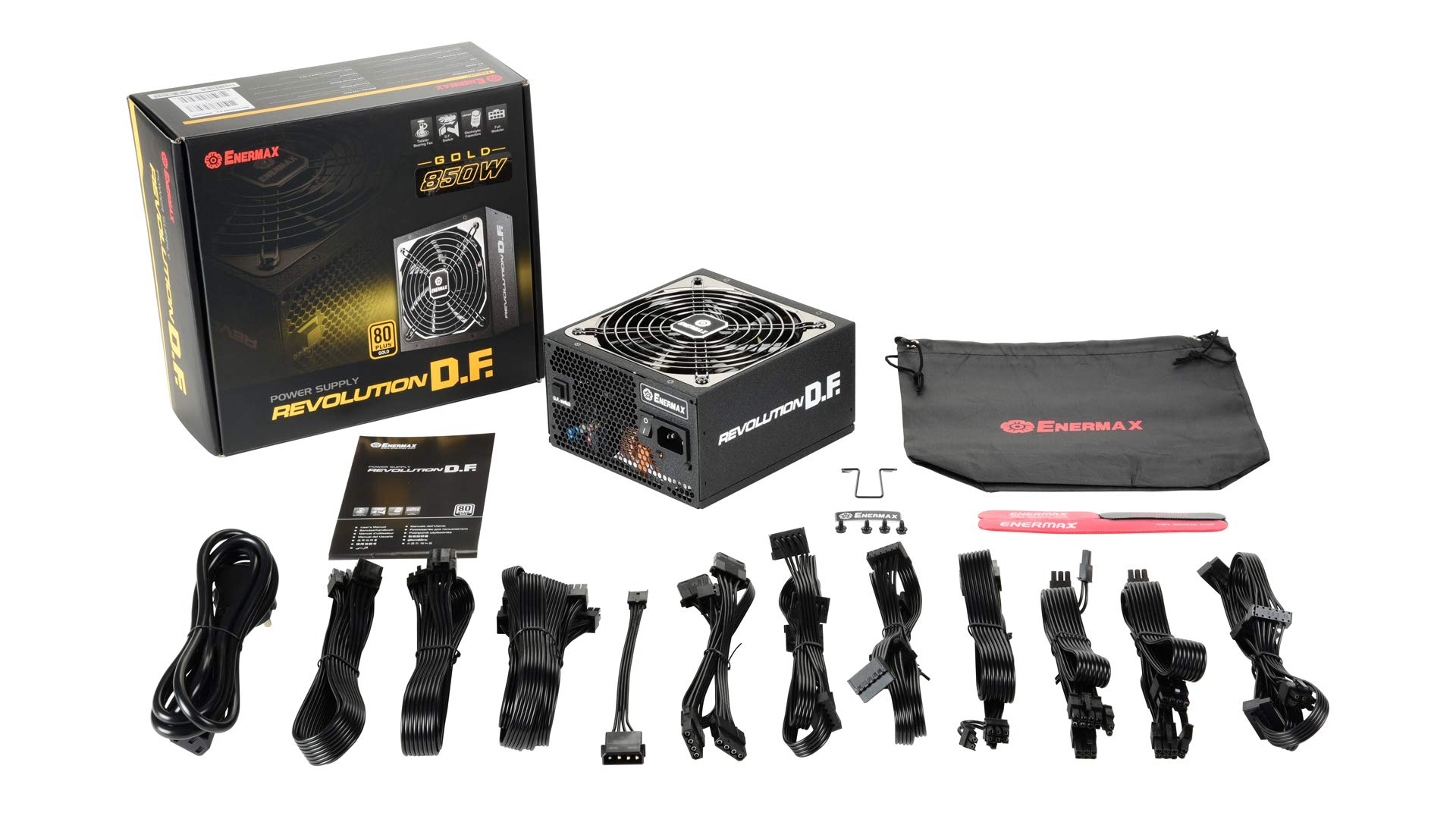 Amazon | ENERMAX 80PLUSゴールド電源 850W Revolution D.F ERF850EWT