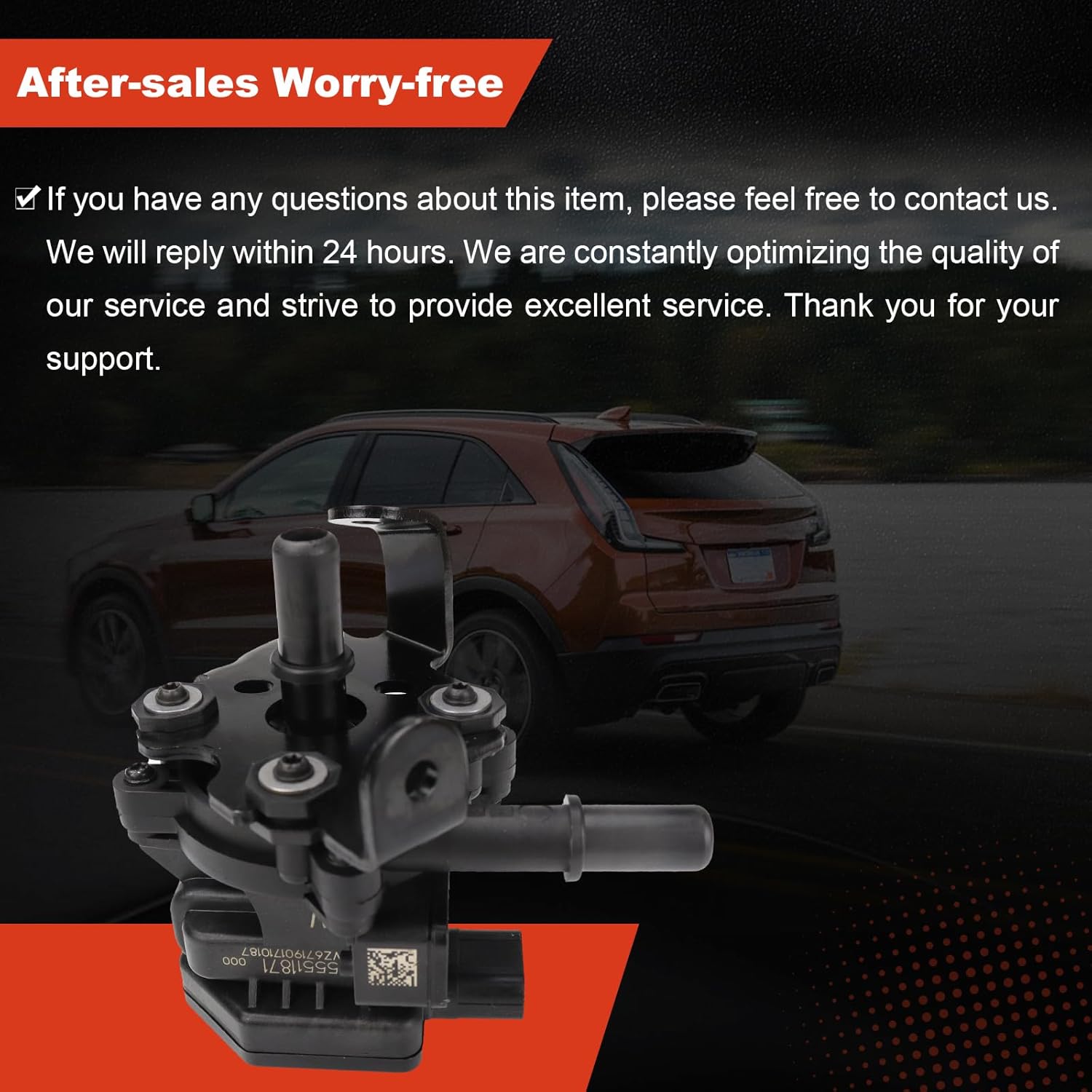 55511871 Vapor Canister Purge Valve Pump Compatible with Chevrolet Trailblazer Blazer for Buick Envision for Cadillac XT4 XT5 for GMC Acadia 2020-2023 12712982 55516874