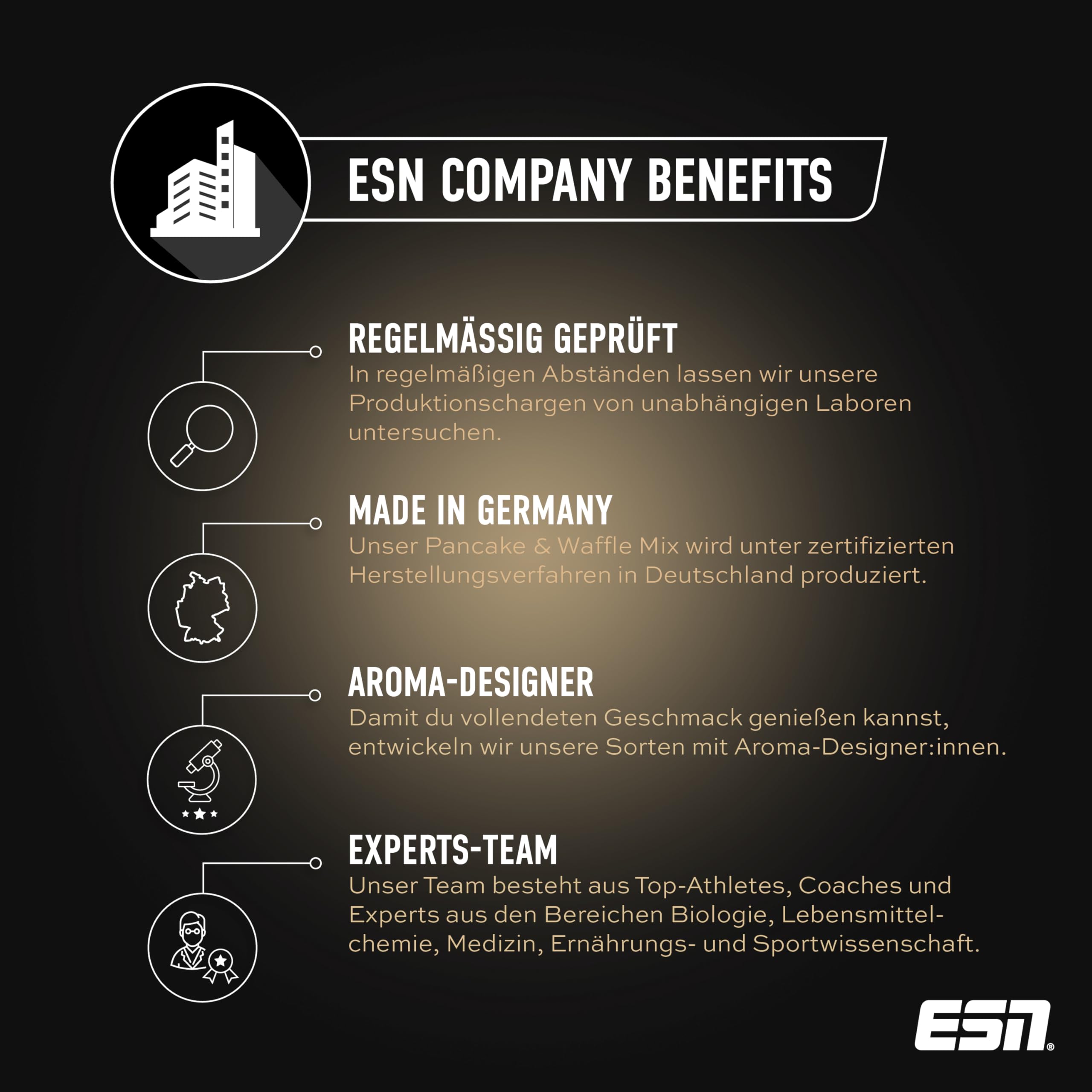ESN Protein Pancakes and Waffles, Chocolate Chip, 908 g, Ideal für Muskelaufbau und Diät, bis zu 30 g Protein pro Portion - made in Germany