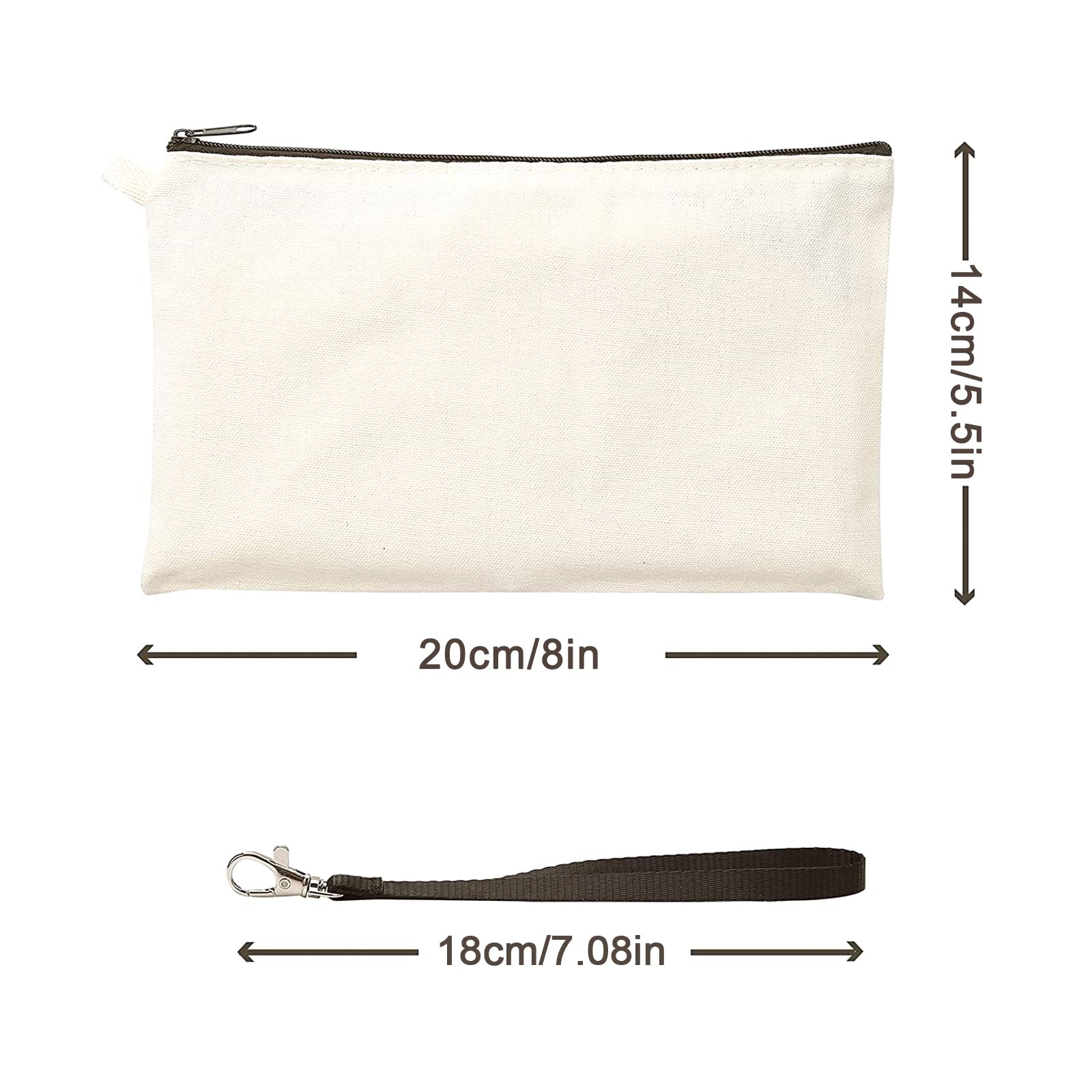 10 bolsas en blanco para sublimación, 7, 87 x 5, 5, transferencia de calor, cinta para el cuello, transferencia por sublimación, transferencia térmica