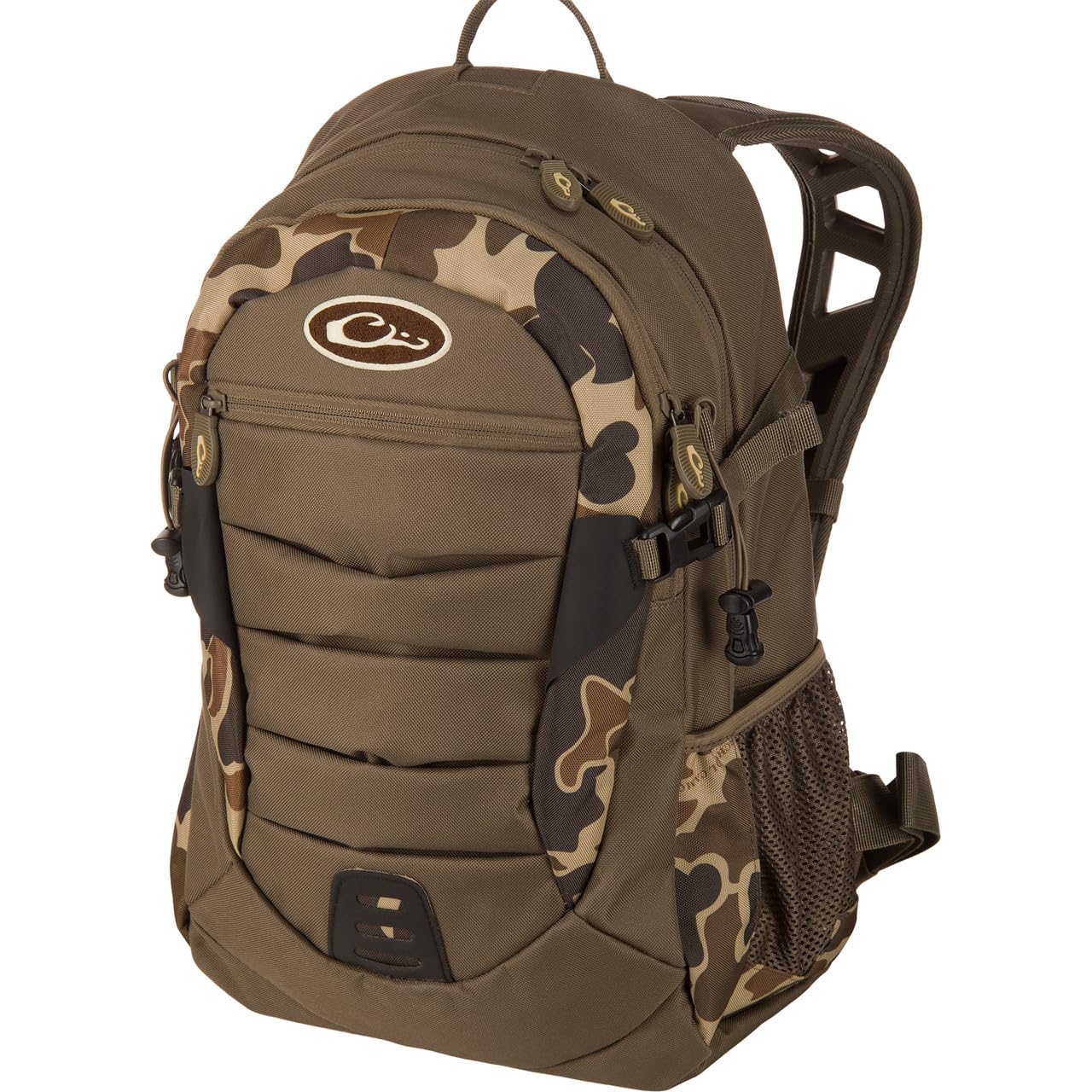 Drake Waterfowl Hunting Outdoor Backpack Daypack, OS Camo, Large