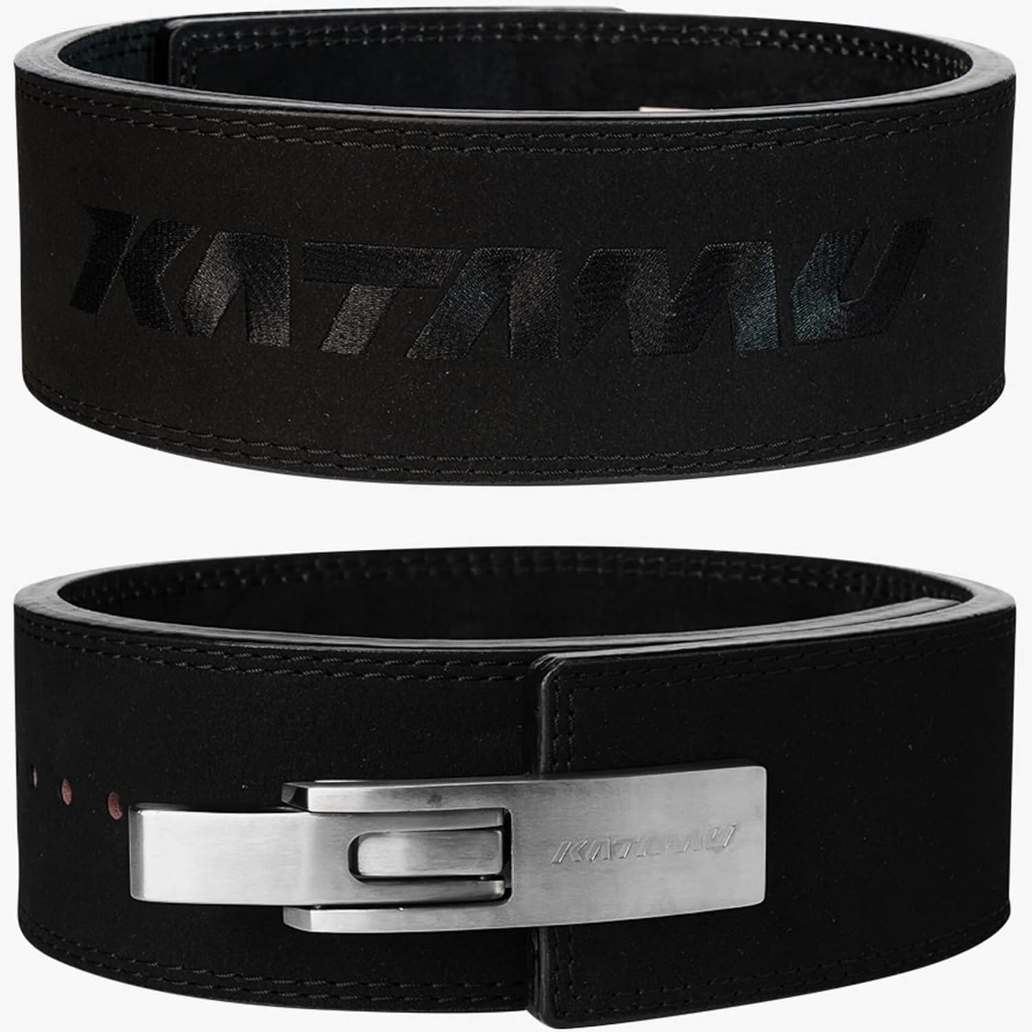 Katamu Premium 13mm Leather Weightlifting Belt - For Powerlifting, Weightlifting and Squat Lifting - Katamu Lever Belts