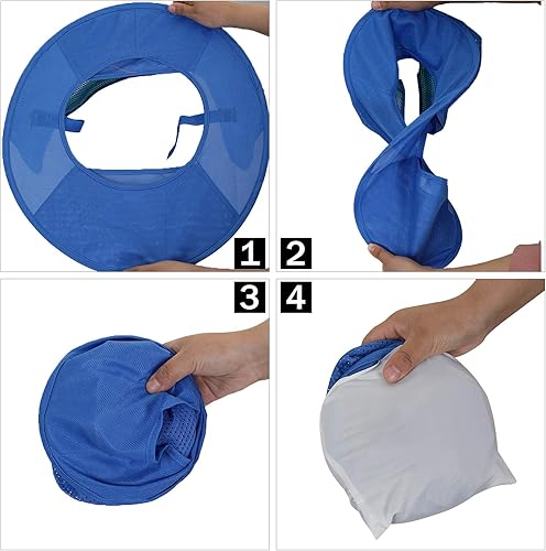 Miniatura 4 de TCCFCCT Hard Hat Sun Shade, Full Brim Neck Shield, 2Packs, Hard Hat Not Included