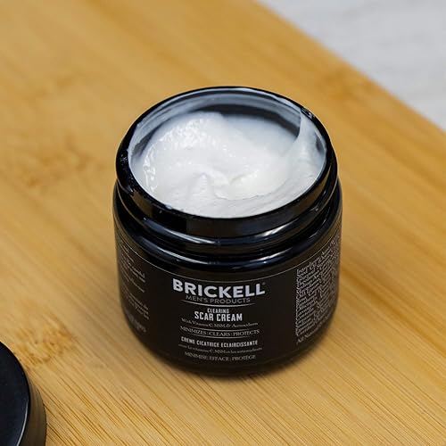 Miniatura 3 de Brickell - Crema para cicatrices para hombres, crema natural y orgánica para eliminar cicatrices para reducir la apariencia de cicatrices e incluso
