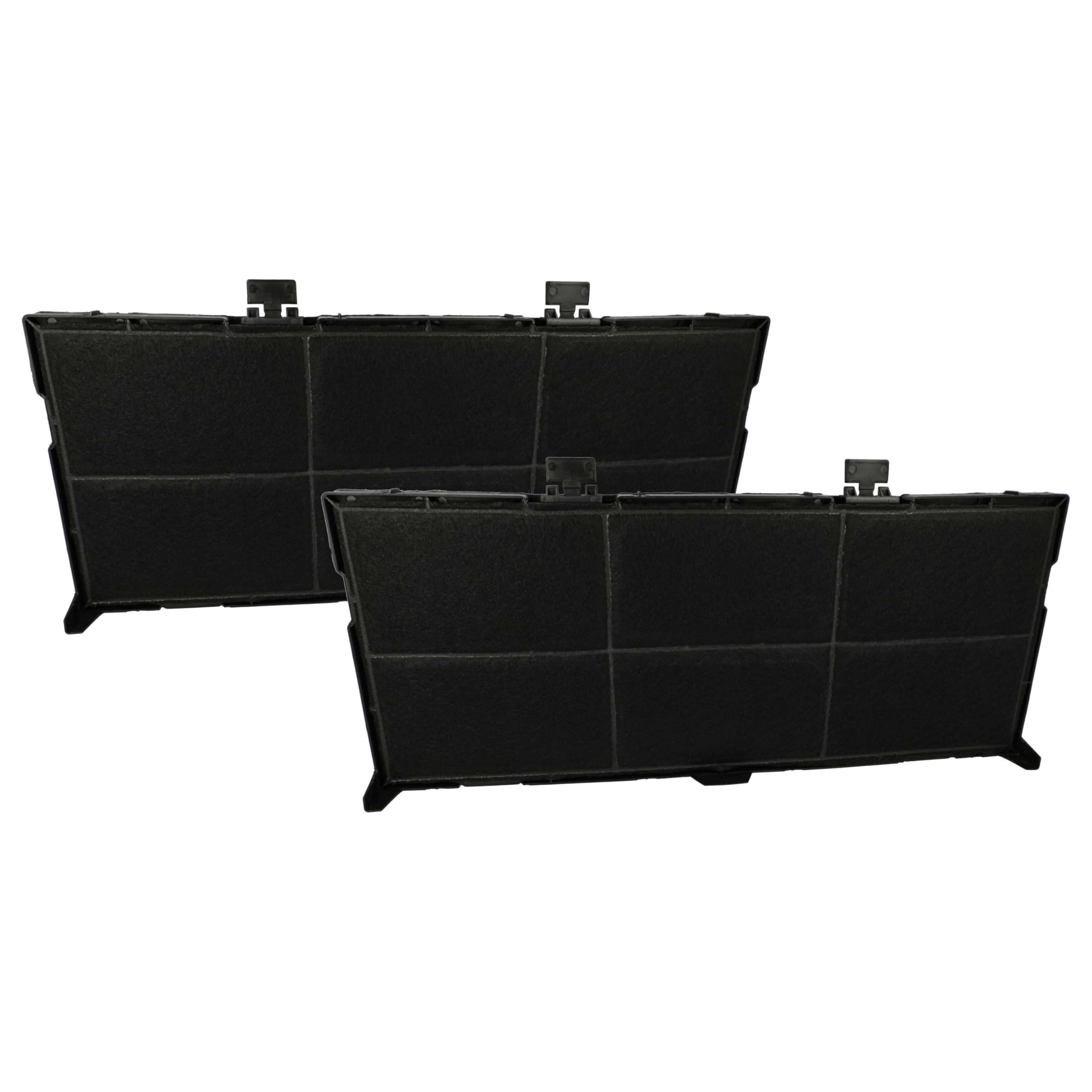 vhbw 2x Aktivkohlefilter kompatibel mit Siemens LI67SA670/05 | LI67SA670/04, LI67SA670/06, LI69SA670, LI67SA671, LI69SA673 Dunstabzugshaube
