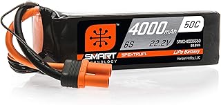 Spektrum 22.2V 4000mAh 6S 50C Smart LiPo Battery: IC5, SPMX40006S50