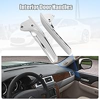 Vista 3 de NPAUTO 81195 - Manijas interiores de puerta trasera delantera y trasera de repuesto para Cadillac Escalade Tahoe Avalanche GMC Yukon Pickup Truck 07