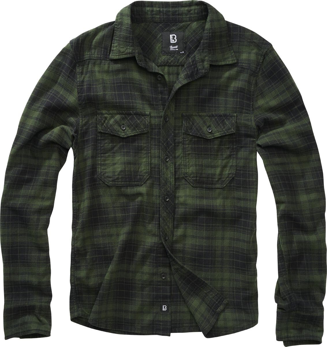 Brandit Camisa A Cuadros Hombre Camisa De Franela