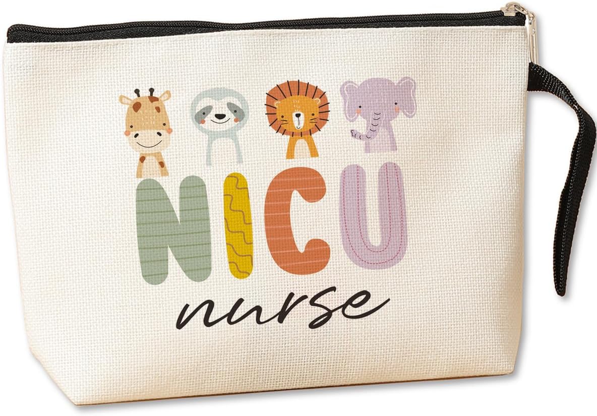 Nurse Gifts NICU Nurse Cosmetic Bag Nurse Appreciation Gifts Birthday Gifts for