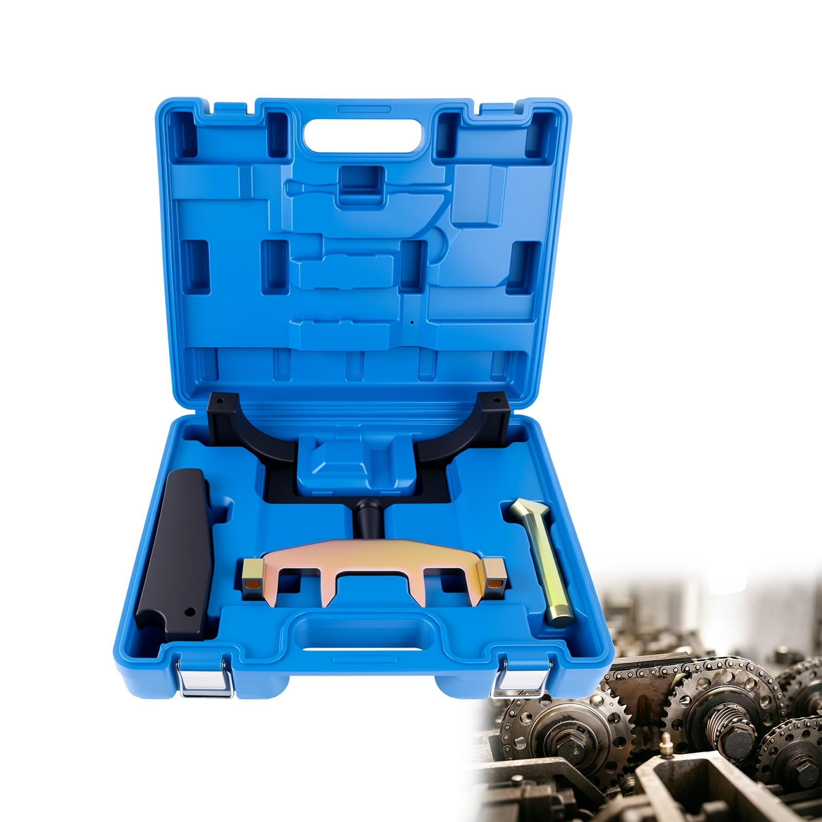 Outil de verrouillage chaîne de distribution arbre à cames chaîne de distribution culasse Kit d'outils de réparation Compatible avec M271 C230 180 E200 271589006100