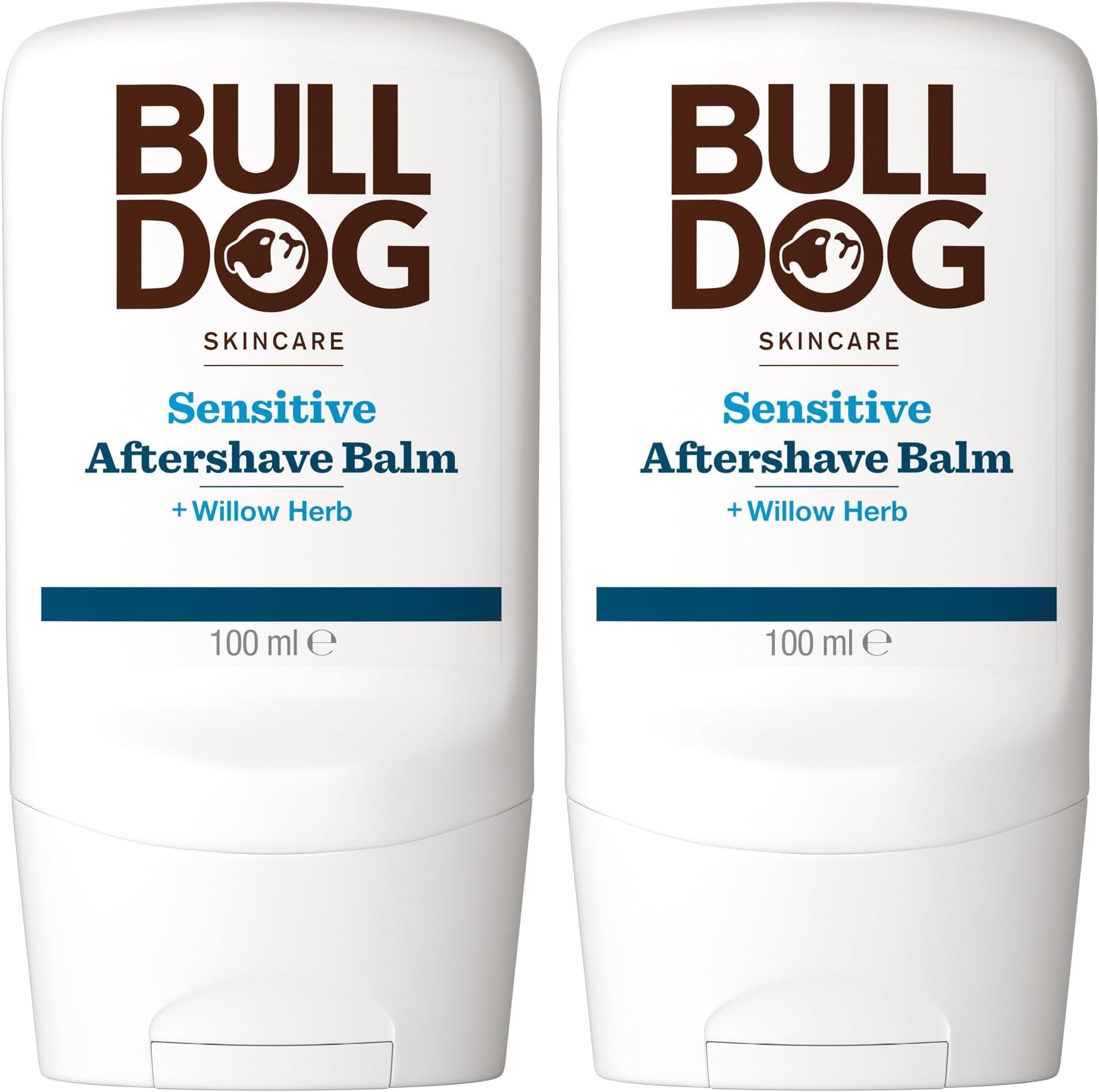 BULLDOG SKINCARE - Sensitive After Shave Balm For Men Hydrates & Soothes 100 ml (Pack of 2)