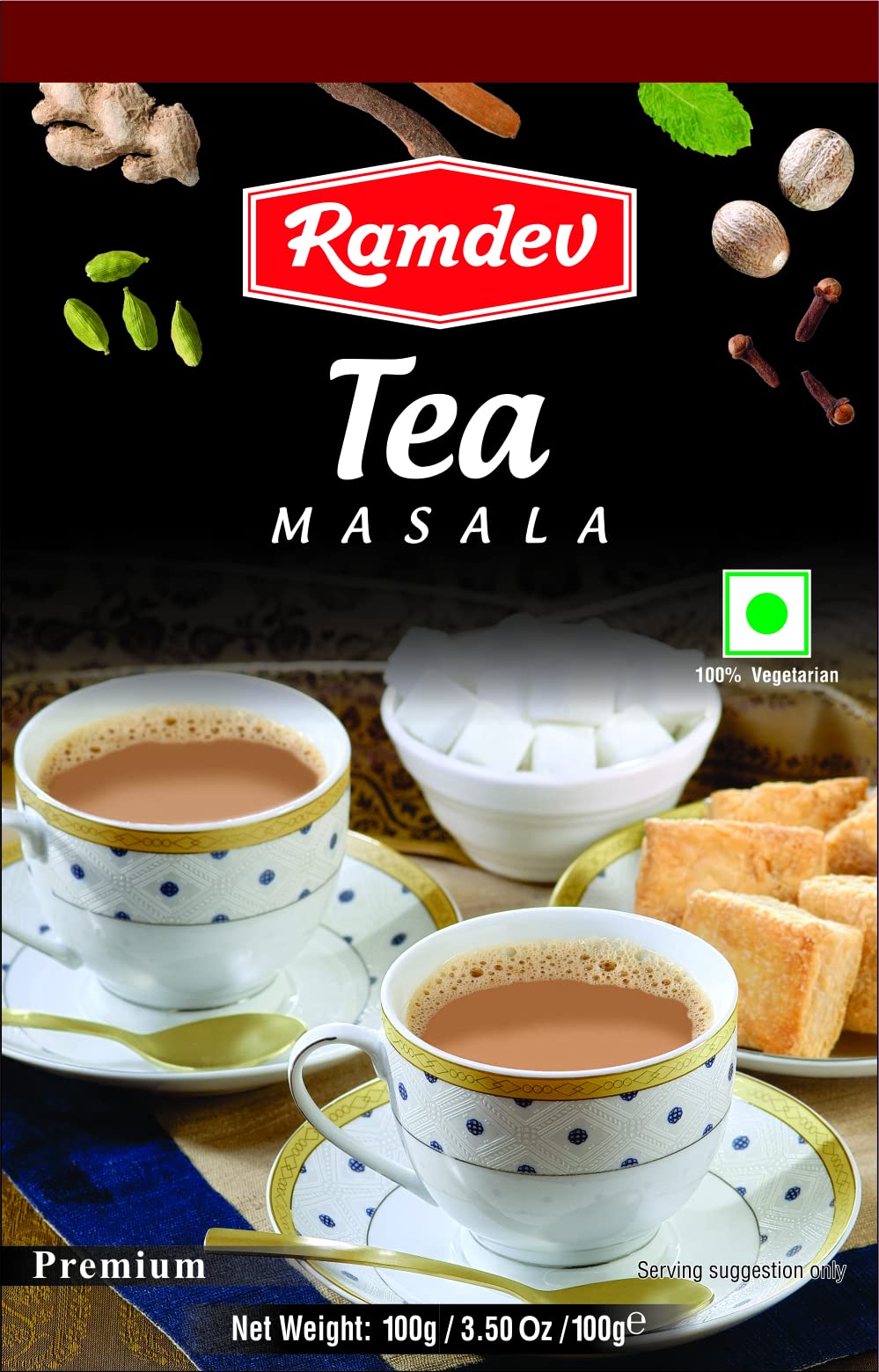Ramdev Masala - Tea Masala 100 G - Pack of 5 (B011QY5DMS) Amazon Price History, Amazon Price Tracker