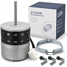 X13 ECM Blower Motor 1/2 HP 1050 RPM, Frame 48, Hoop Included