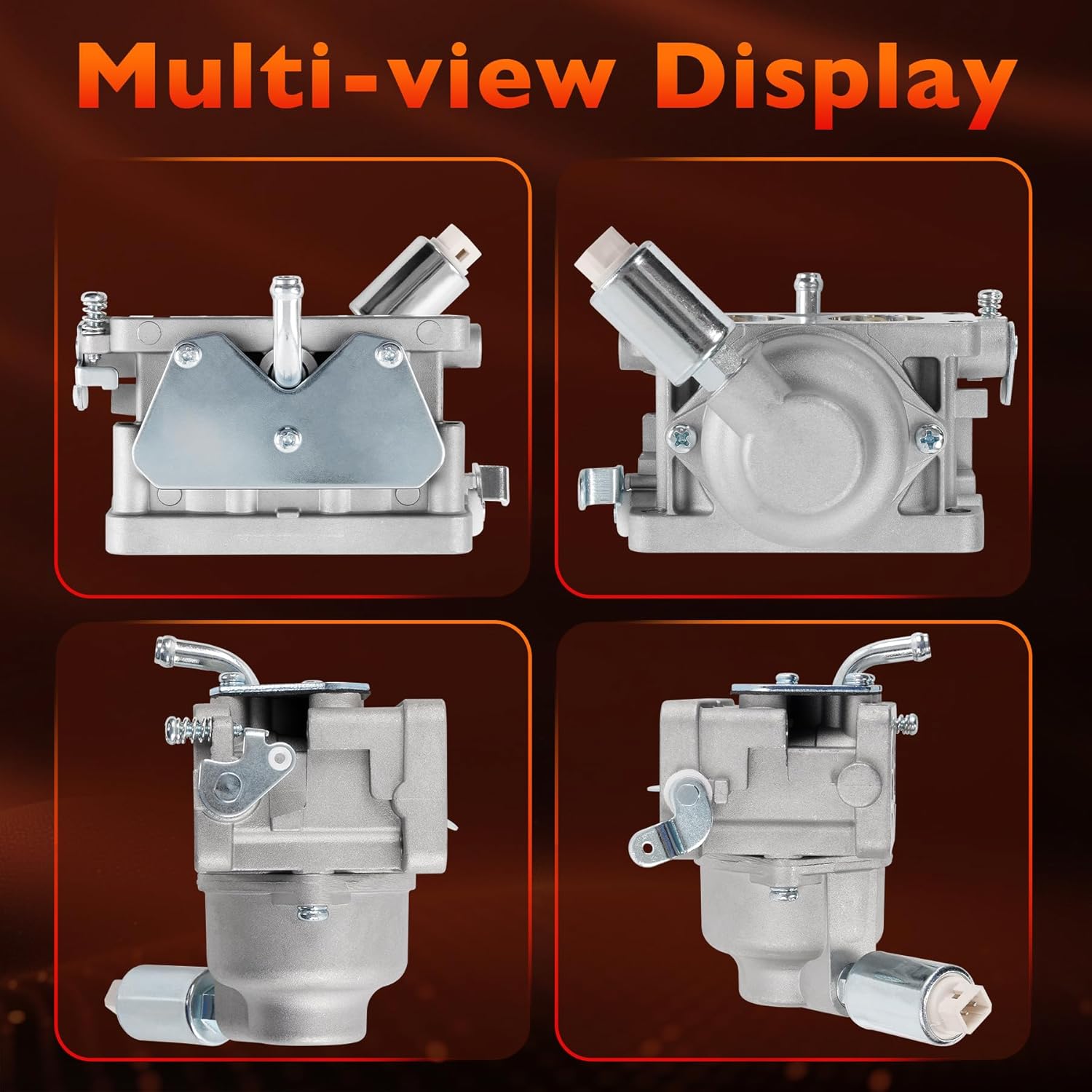 Carburetor Compatible with Husqvarna Riding Lawn Mower YTH24V48, YTA22V46, YTH22V46 & 46"/48" Deck Briggs & Stratton 20–26HP V-Twin Engines