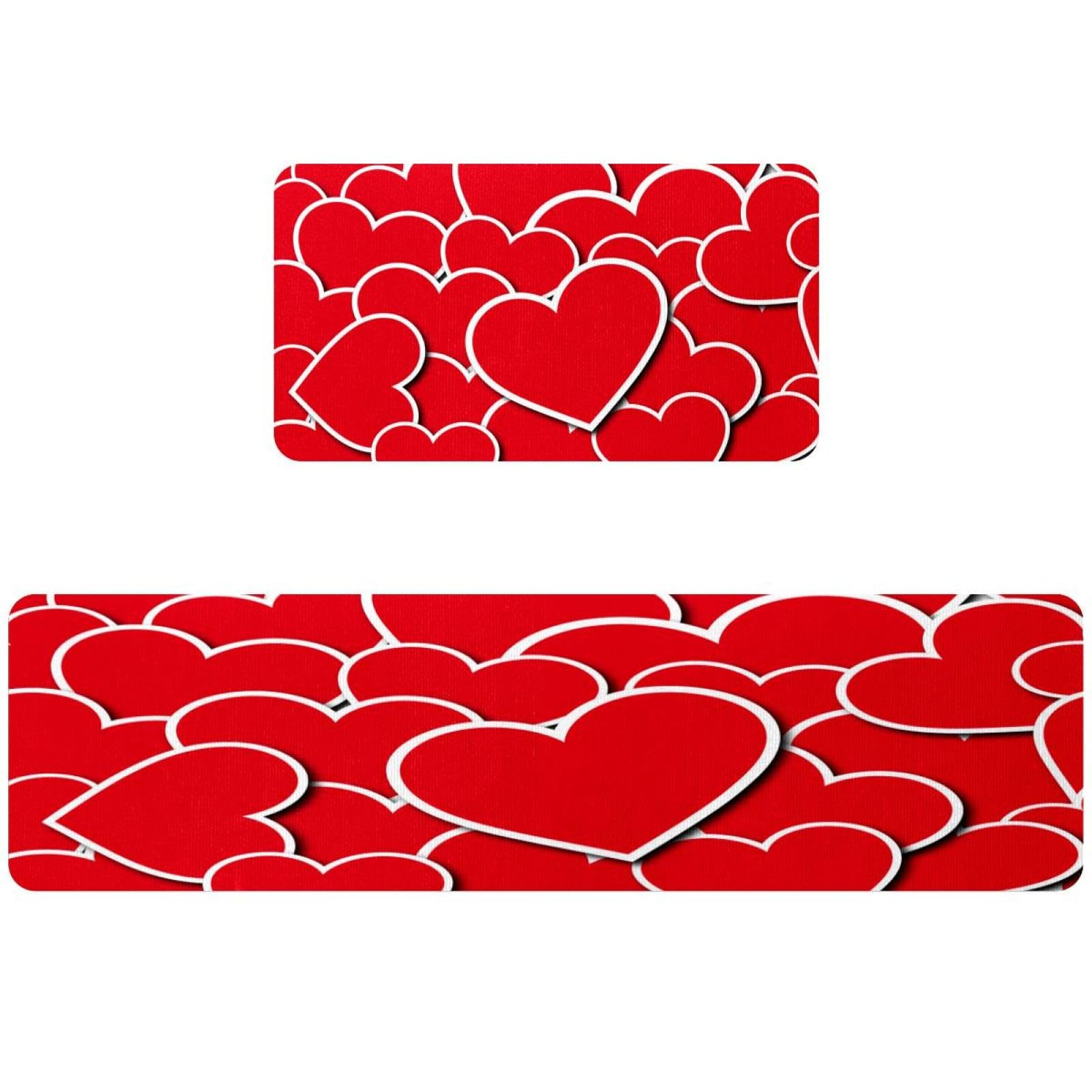 Tapete absorbente para cocina y cuarto de lavado lavable con base antideslizante pack de 2