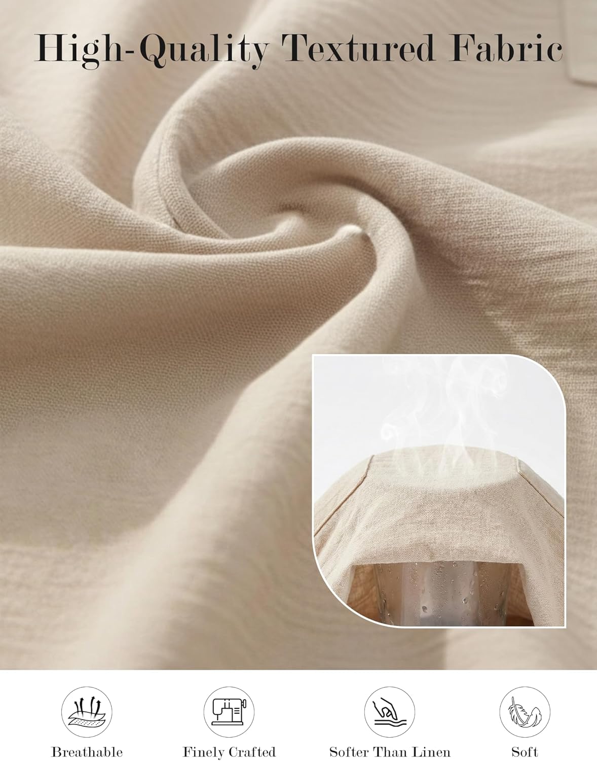 Womens Flowy Wide Leg Pants, 2026 High Waist Palazzo Beach Trousers with Pockets Summer Vacation Travel Clothes - Image 5