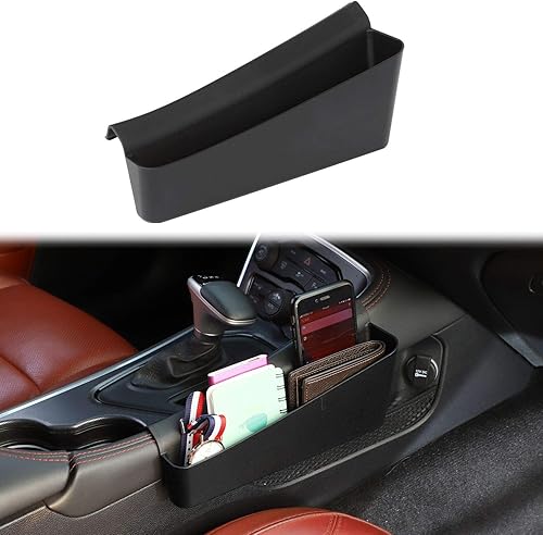 Voodonala Caja de almacenamiento colgante para caja de cambios Challenger, bandeja organizadora lateral de engranajes, compartimento para Dodge