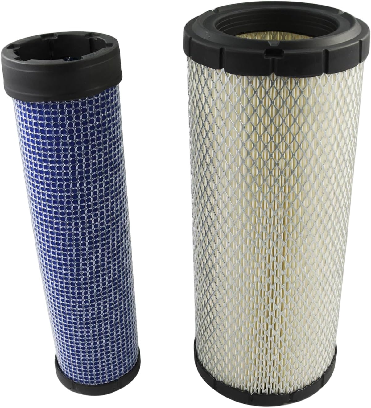 Air Filter kit for Donaldson P822768 P822769, R1401-42270 R1401-42280, RE68048 RE68049, 6666333 6669547, AF25553 AF25554, LAF8143, 129062-12560, 140-2334 134-8726, RS3702 RS3703 (Inner and Outer)