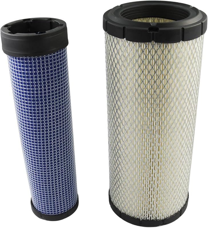 Kit de filtros de ar Notonmek interno e externo para Donaldson P822768/P822769 e aplicações Kubota, John Deere, Bobcat e Caterpillar – 1 conjunto