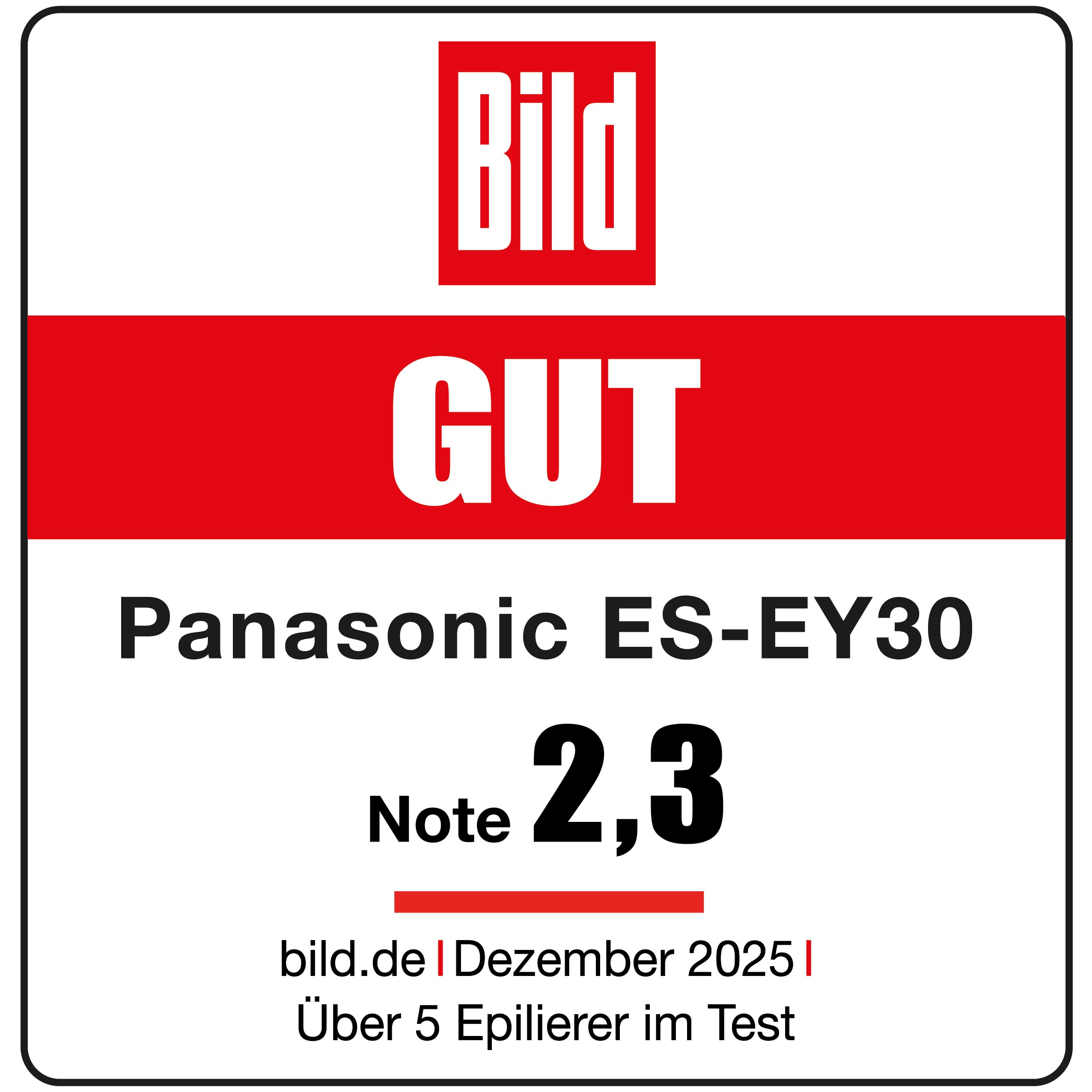 Panasonic ES-EY30 Nass/Trockenepilierer Damen, Dual Disc 60 Pinzetten, 90° schwenkbarer Kopf, kabellos Haarentferner