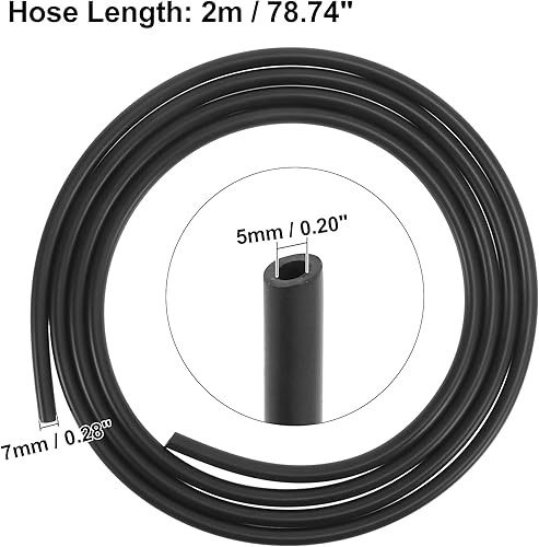 Miniatura 7 de ACROPIX Kit de pulverizador de boquilla para limpiaparabrisas delantero para Dodge Grand Caravan con conector de manguera, paquete de 2, color negro