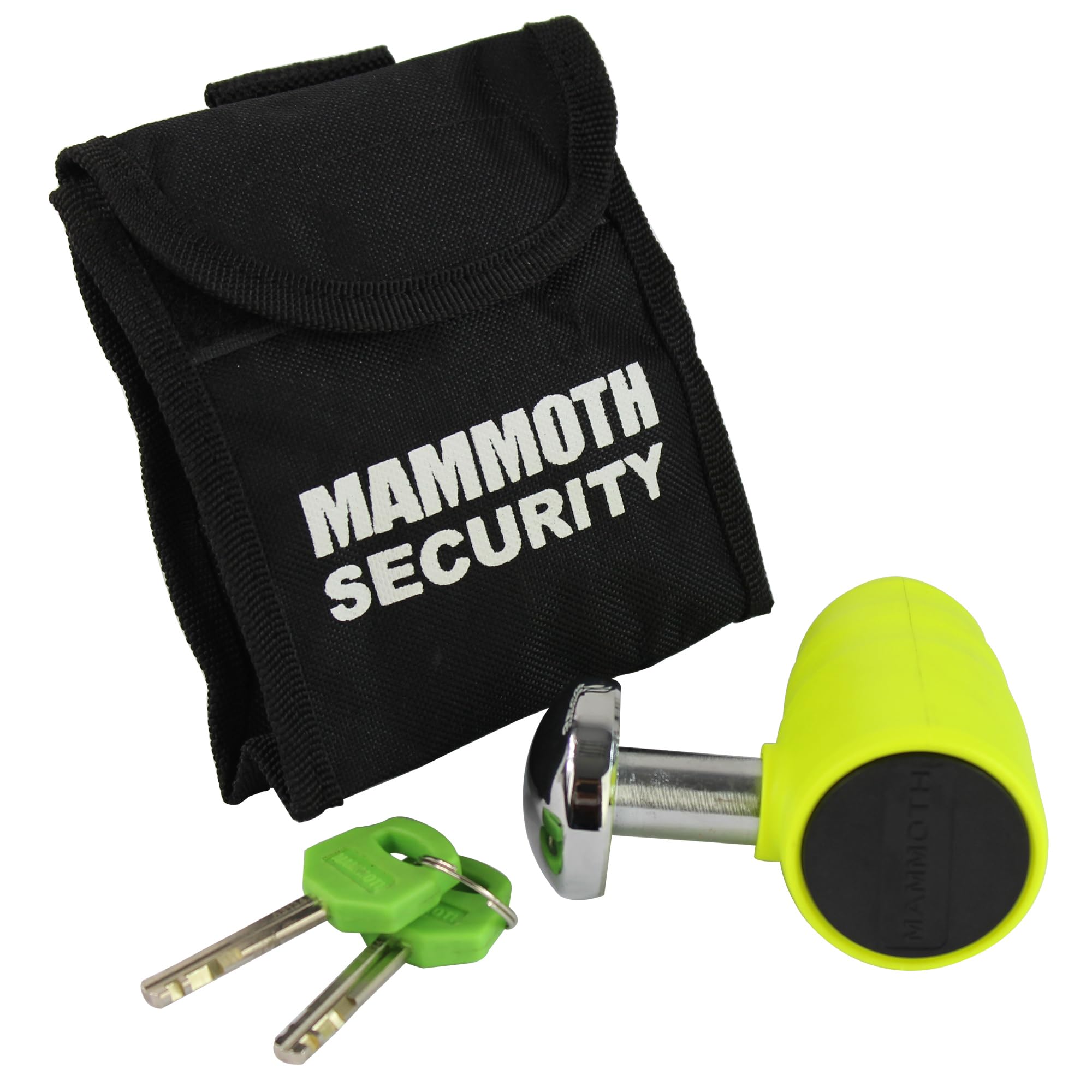 Mammoth Security Mdx-12 Motorcycle Disc Lock 16 Mm Sold Secure Approved Gold 5034862437365
