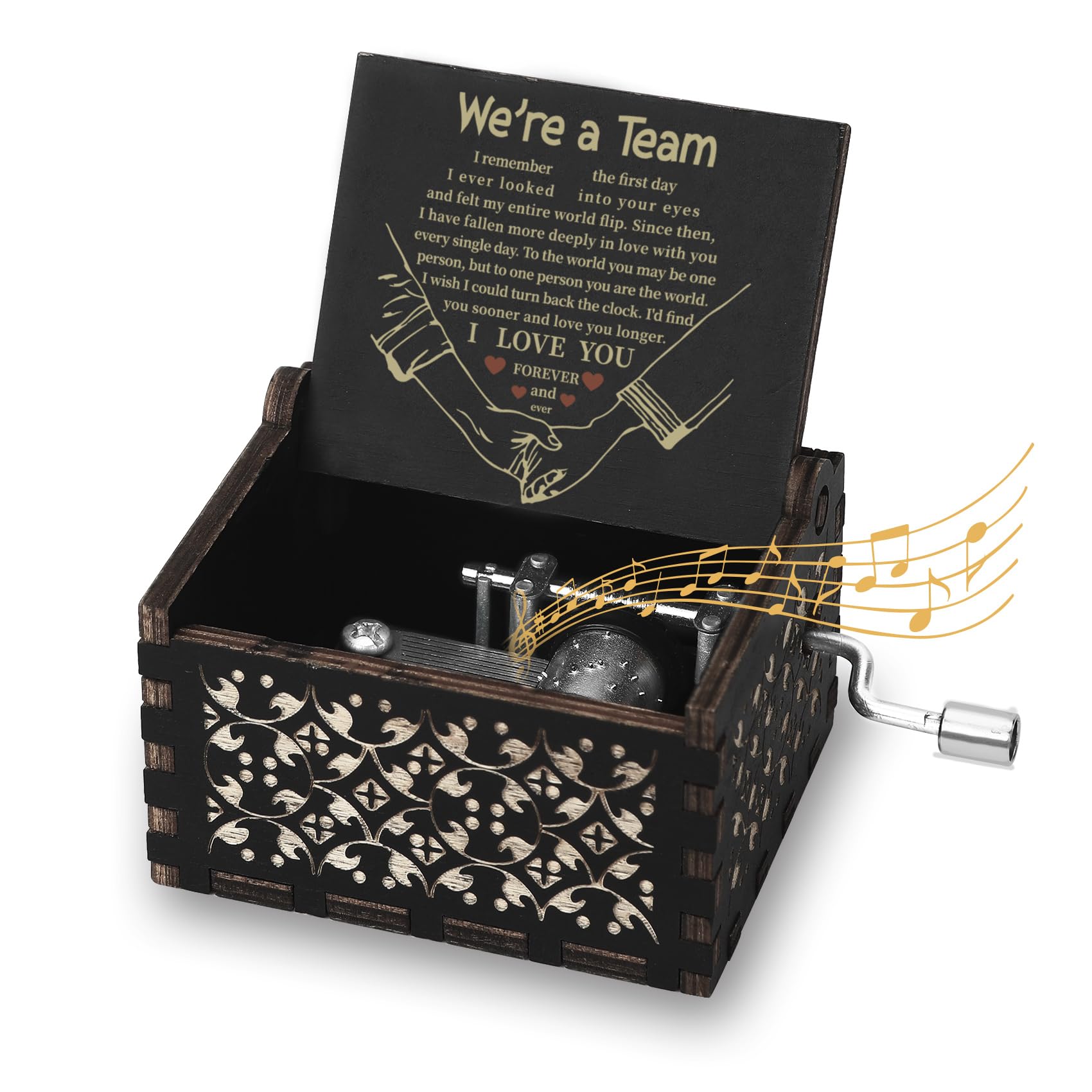 Cajas de música de madera para sorprender a tu marido en el aniversario