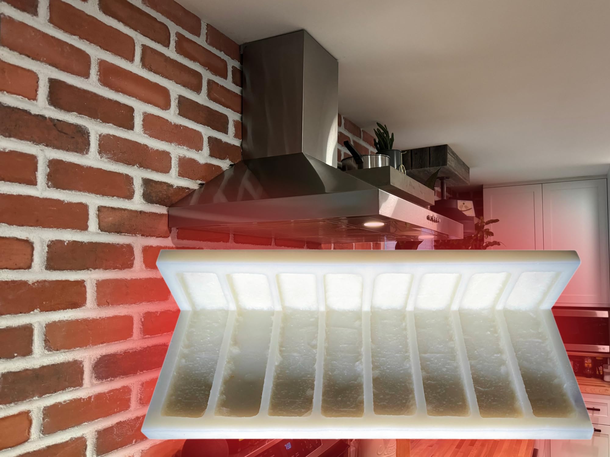 Old Brick Stone Concrete Corner Mold BS 611/4 – DIY Reusable Molds for Walkways, Walls, Landscaping, Pathways, and Garden Projects – Realistic Antique