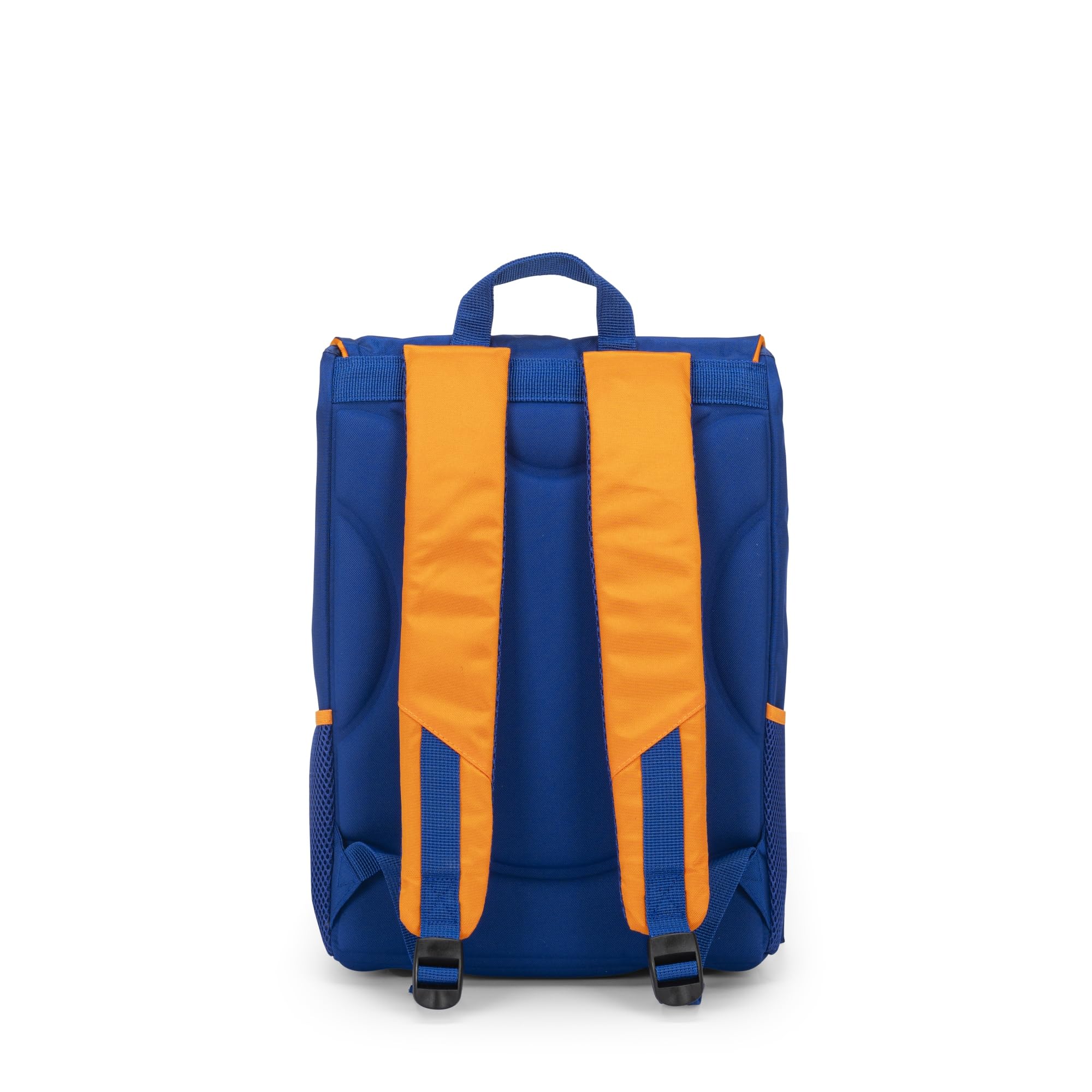 Franco Cosimo Panini Dragon Ball – Rucksack für Mittelschule, Ober- und Grundschule mit großen Räumen, Reißverschlüssen und verstellbaren und gepolsterten Schultergurten, Blau/Orange Ii, 29 x 41H x
