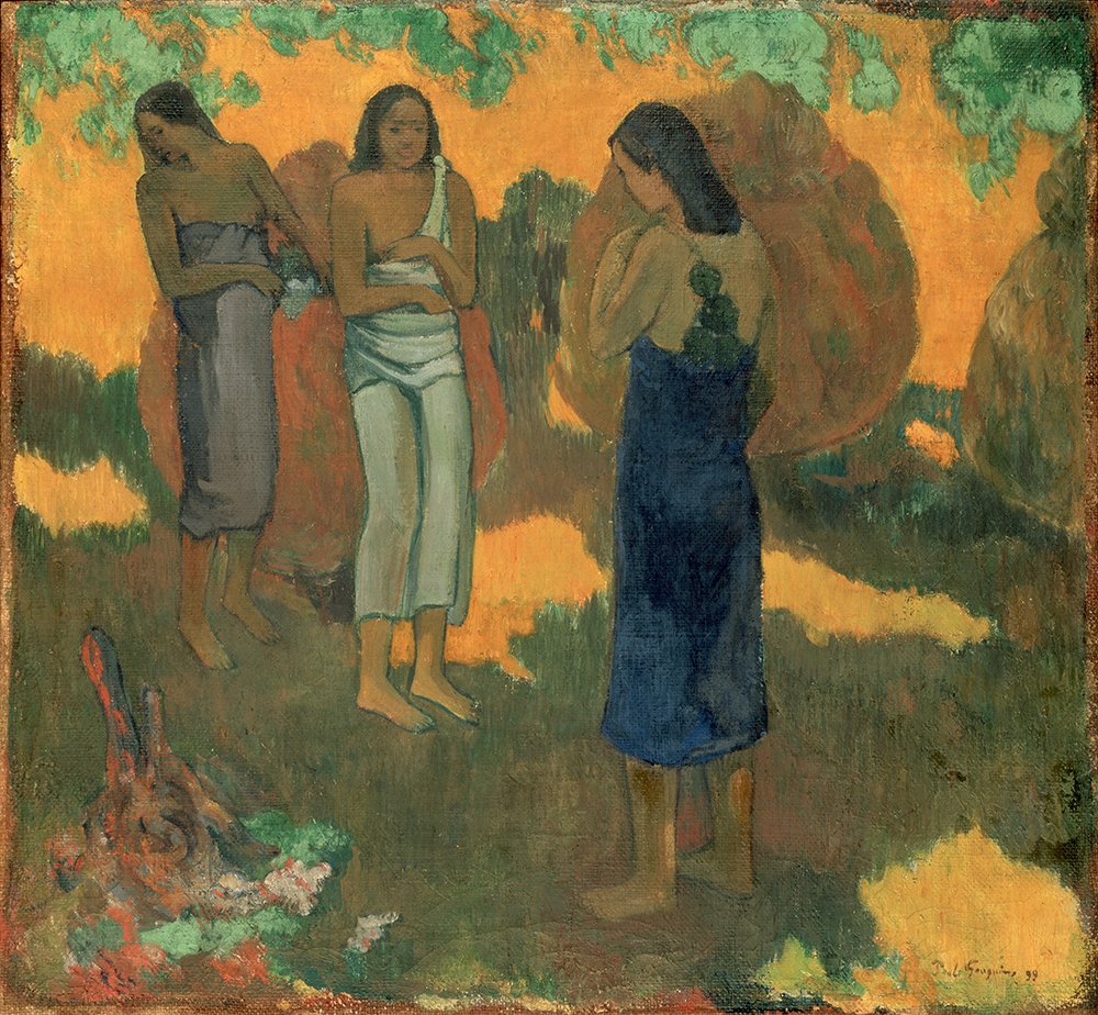 Three Tahitian Women Gauguin - Impression Archival Matte Musée
