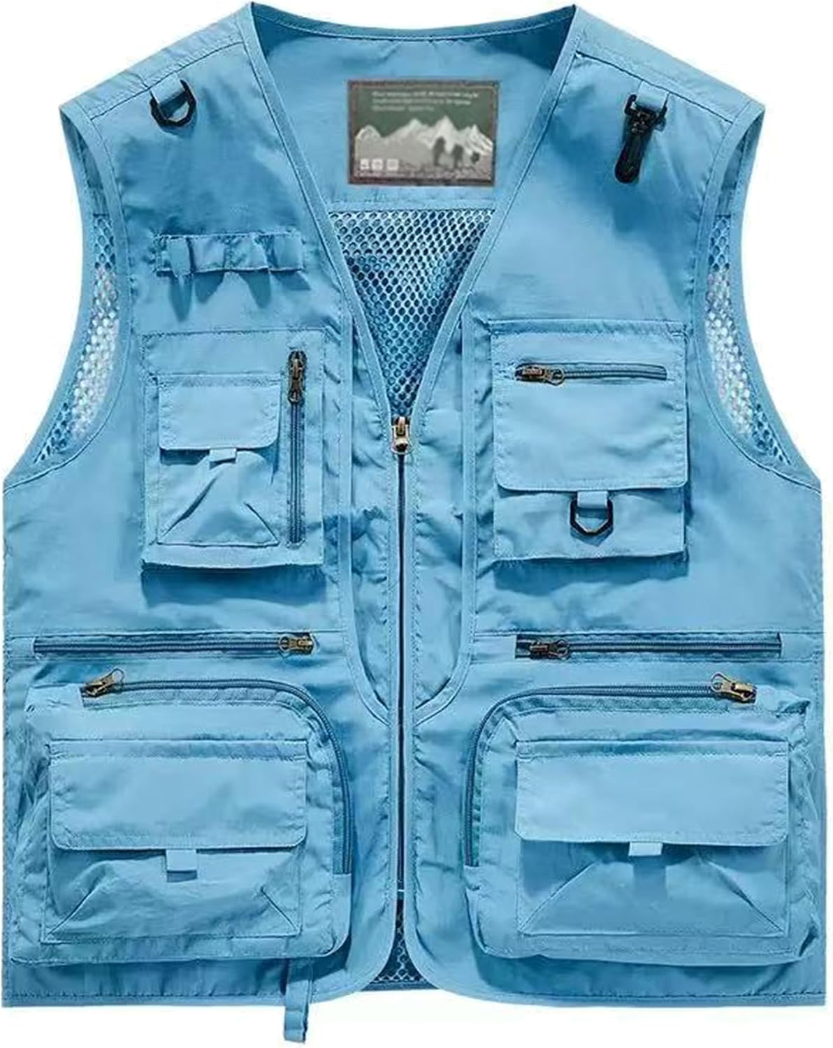 Lucrosun Women's Outdoor Fishing Vest Work Safari Hiking Vest with Multi Pockets