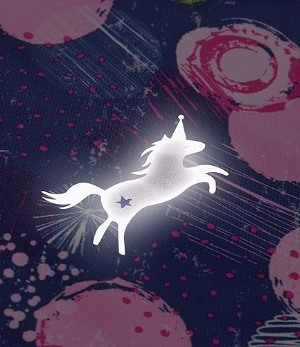 Miniatura 8 de Chaqueta impermeable para niñas y niños con capucha, rompevientos, chaqueta de forro polar cálida para niños