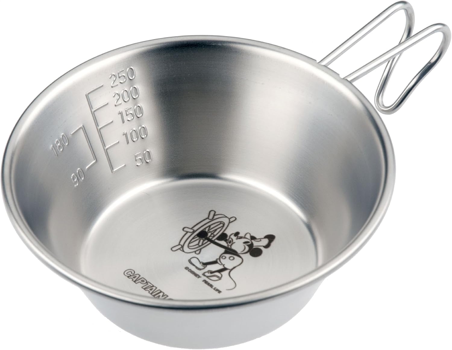 Captain Stag MA-2102 Disney Sierra Stacking Cup, 10.2 fl oz (320 ml) (Steamship Willy)