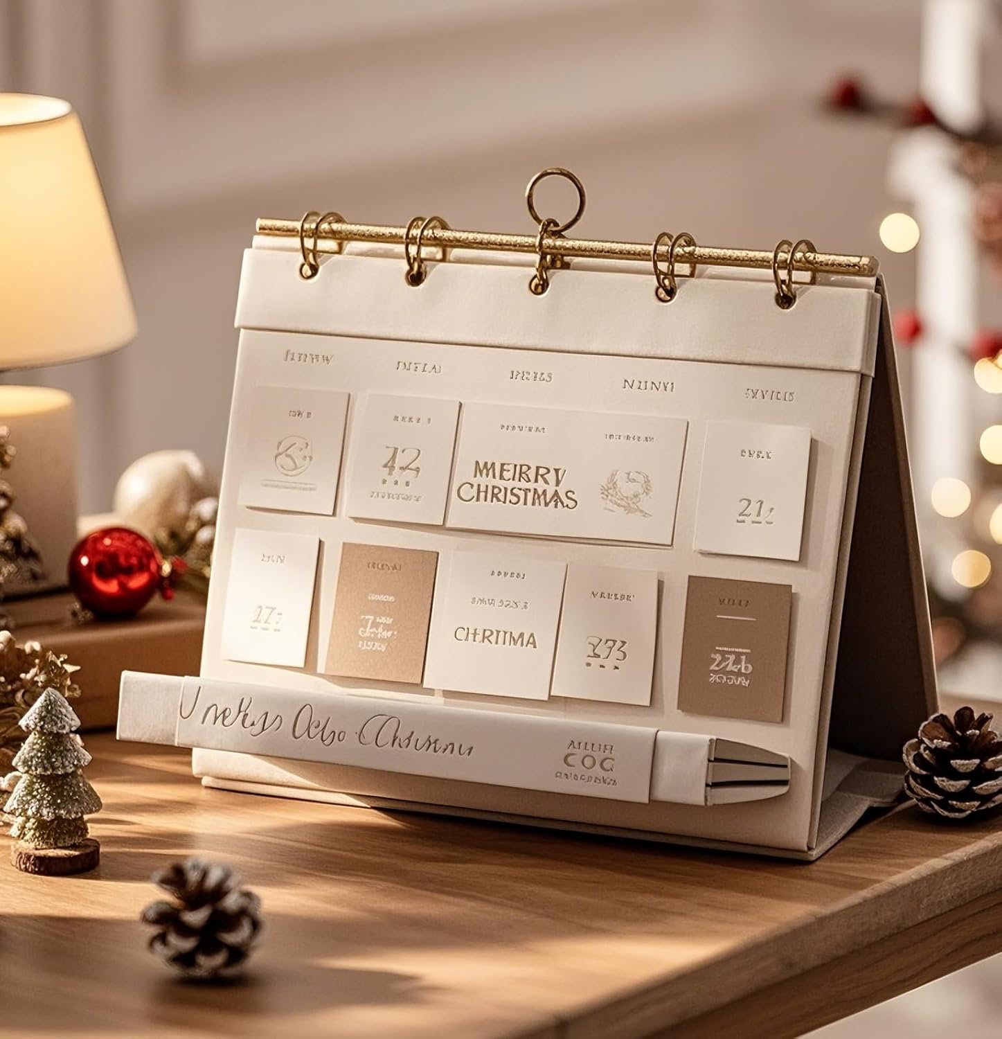 Advent Calendar 2024 Kids, Christmas Advent Calendar Playset, 24pcs Funny Christmas Figures Toys, 24 Days Christmas Countdown Calendar Gifts For Toddler Boys Girls