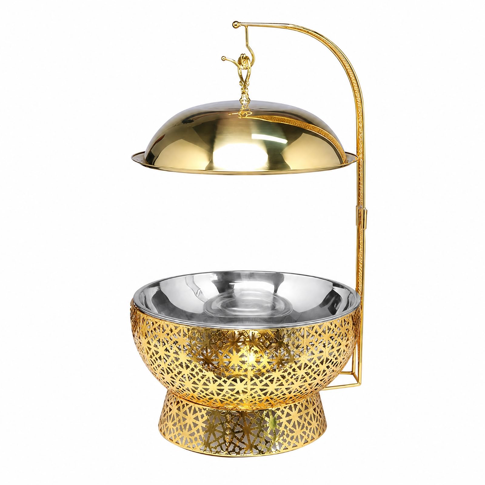 Chafing Dish Colgante smontable Cazuela Buffet con Base corativo para Catering
