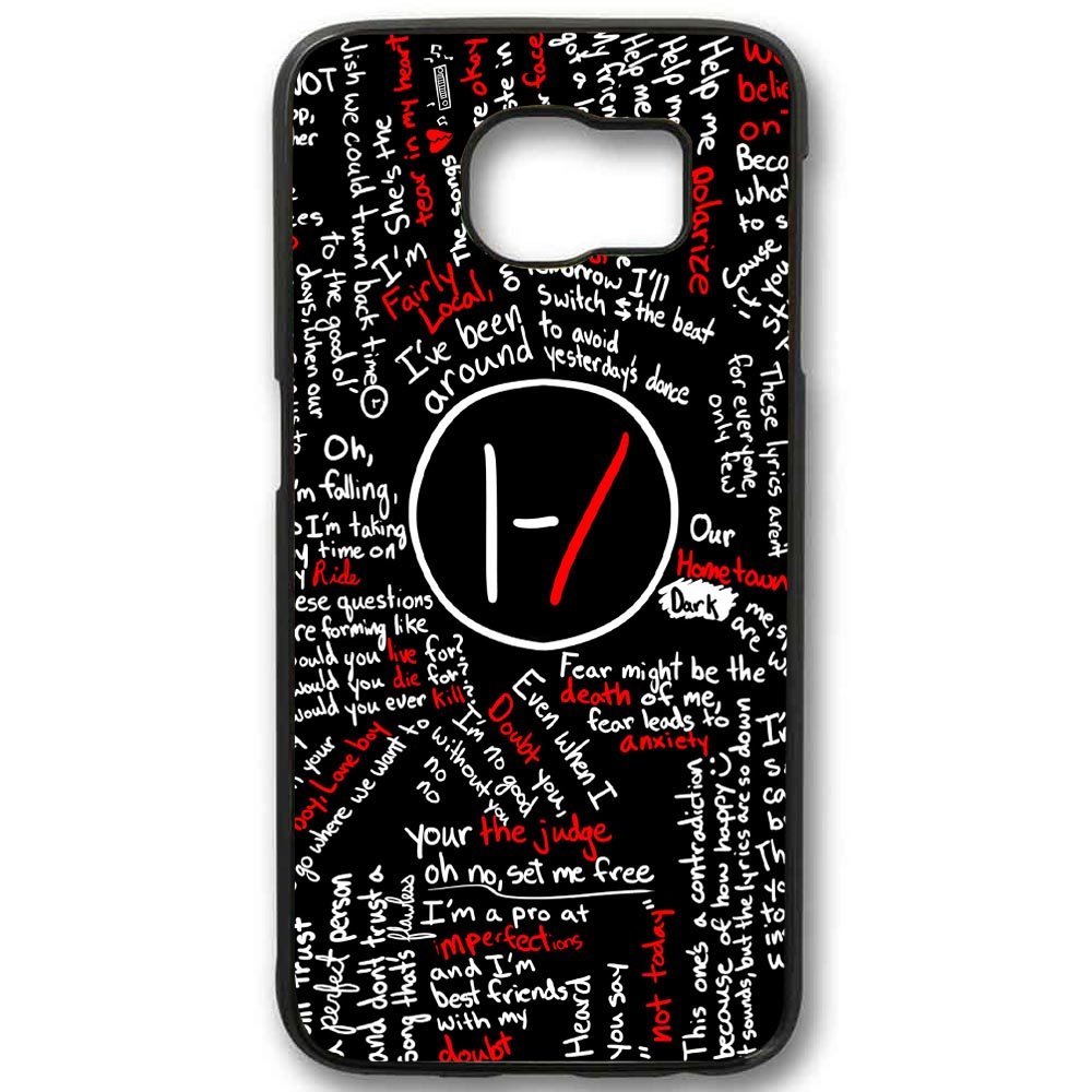 Twenty ONE Pilots Lyrics for Samsung Galaxy Case (Samsung Galaxy S6 black)  : Amazon.ca: Electronics