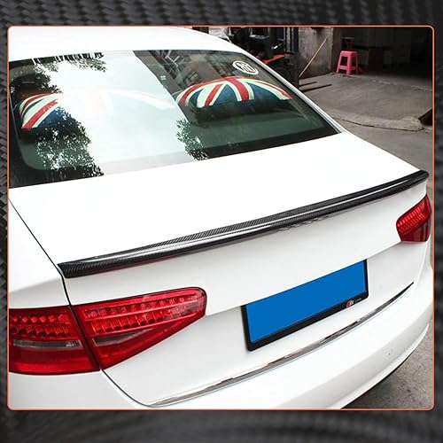 Miniatura 2 de Alerón de maletero de fibra de carbono para Audi A4 B8.5 A4 Quattro S4 Facelift Sedan 2013-2016 Factory Outlet CF, tapa trasera de arranque Highkick