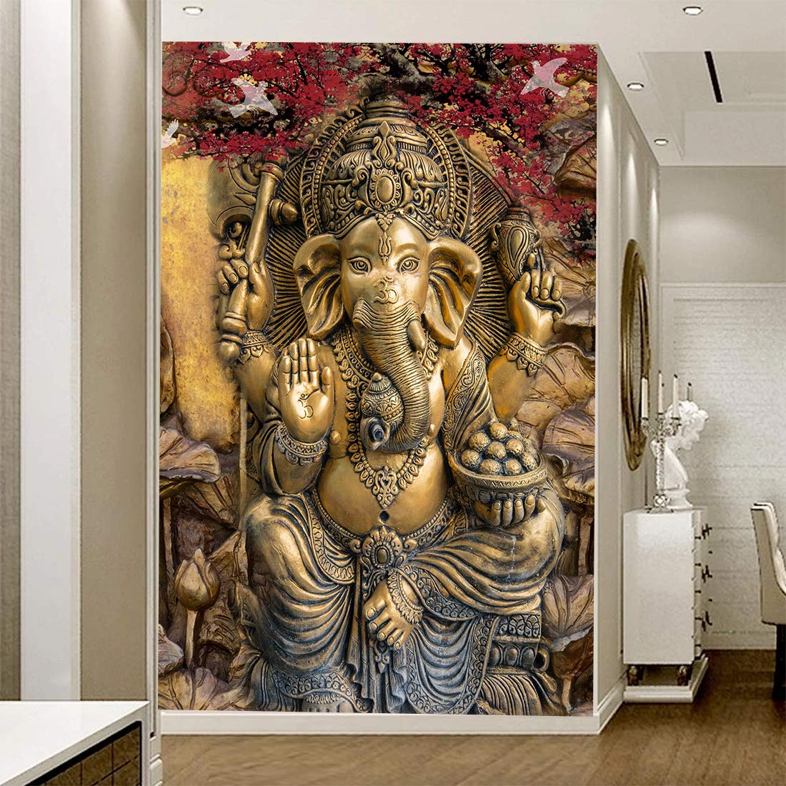 DECOR PRODUCTION PVC Vinyl Self Adhesive Wallpaper(Large_Wallpaper_pt11,Multicolor,30x60 Inches) (B08T238NL2) Amazon Price History, Amazon Price Tracker