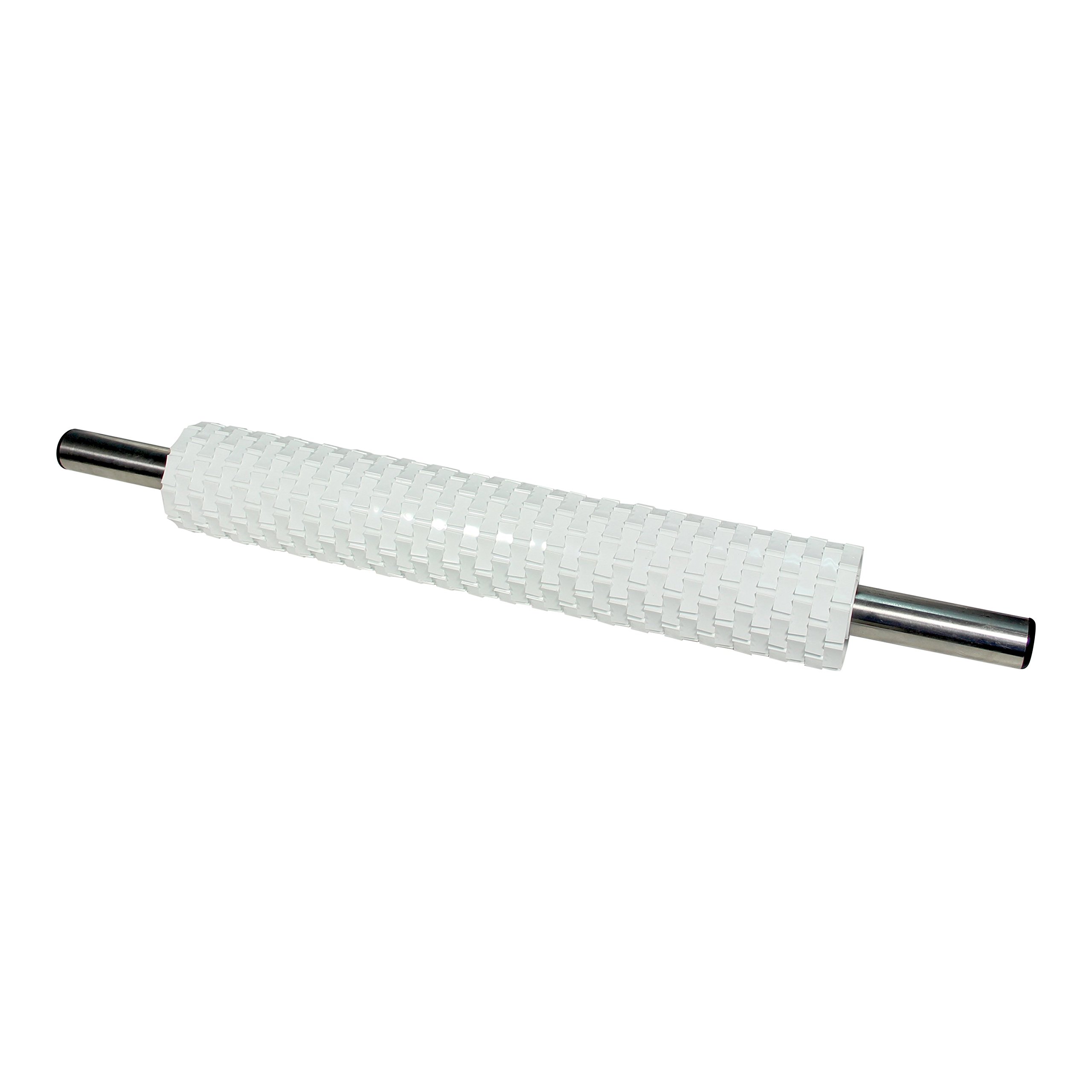 Deep Impression Basketweave Rolling Pin 38 cm (15-Inches)